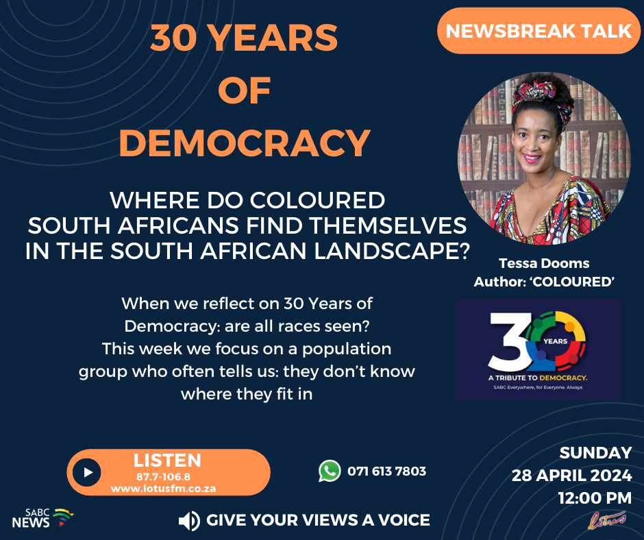 #PODCAST Coloured South Africans explore their space in democracy #sabcnews
