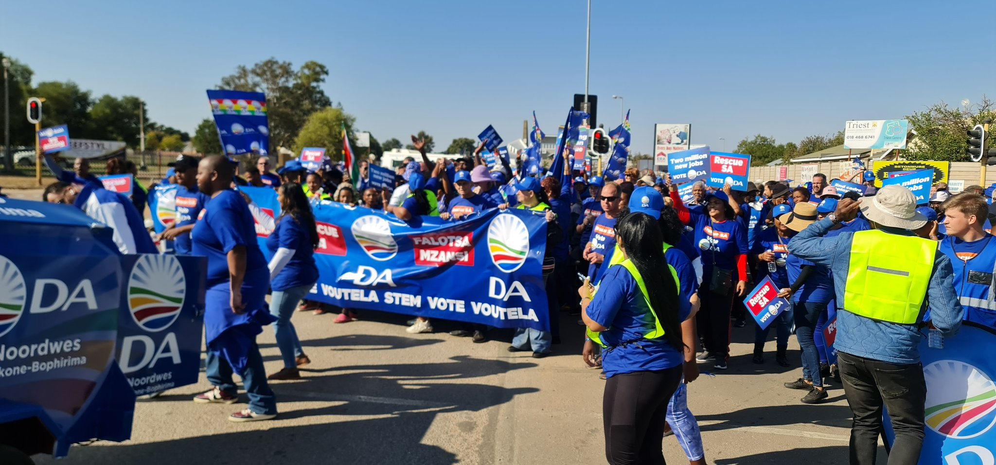 #PODCAST DA march against cadre deployment and corruption in the North West episode artwork
