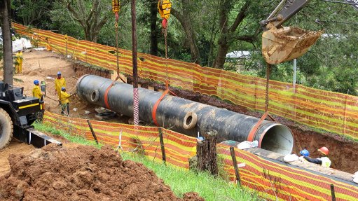 #PODCAST The eThekwini Municipality employ a contractor to repair the South Aqueduct Water Pipeline Project #sabcnews episode artwork