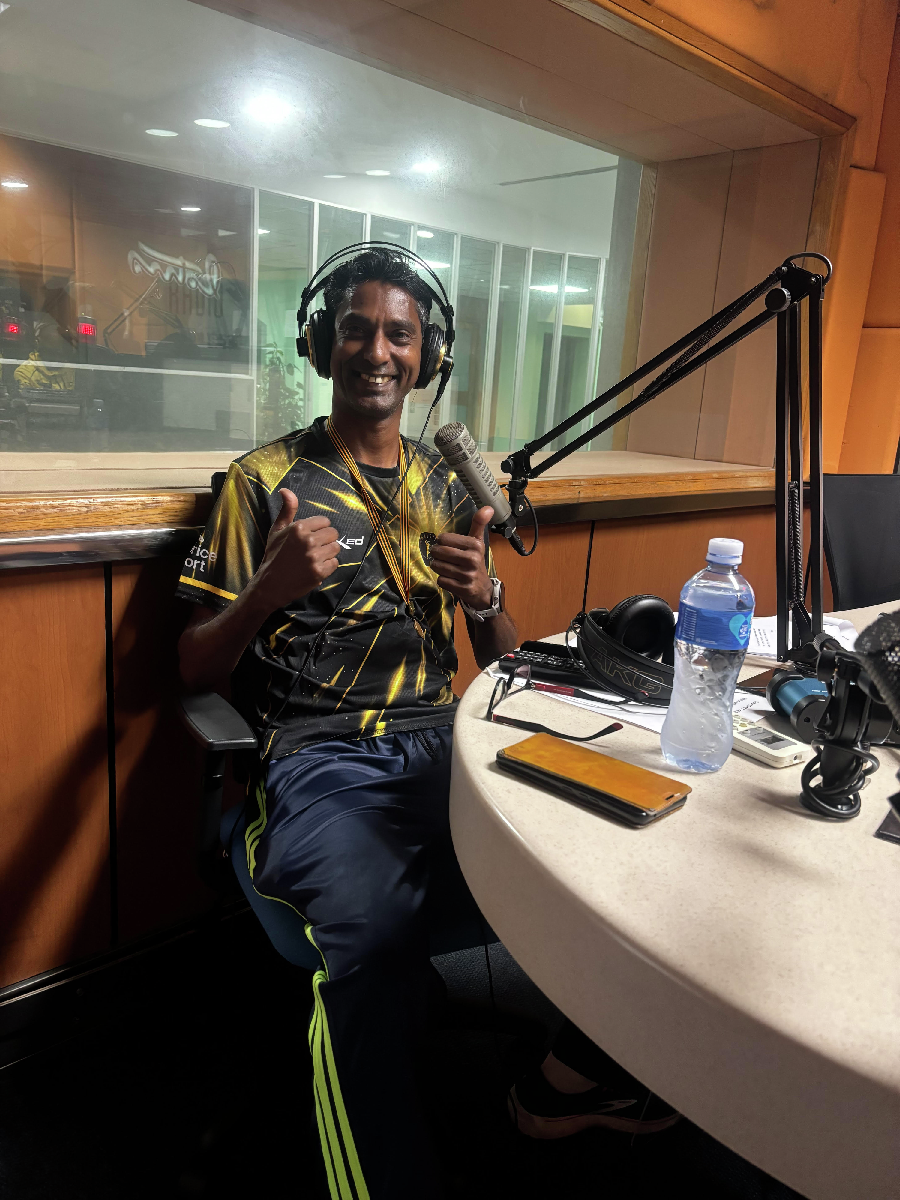 #PODCAST Five-time Comrades Marathon runner, Anderton Naidoo, prepares for next race episode artwork