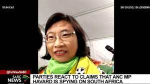 MP Xiaomei Havard accused of sharing classified information about South Africa with the Chinese Communist Party.