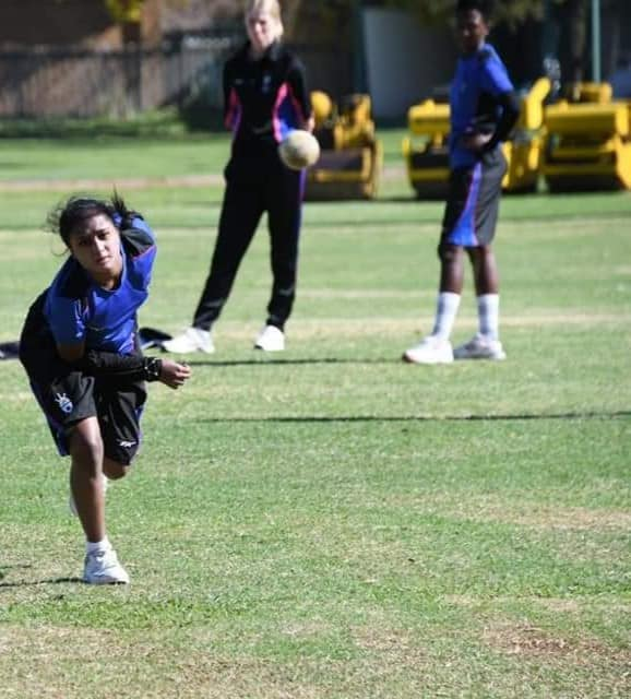 NADIA MOHAMED MAKING WAVES ON THE CRICKET FIELD