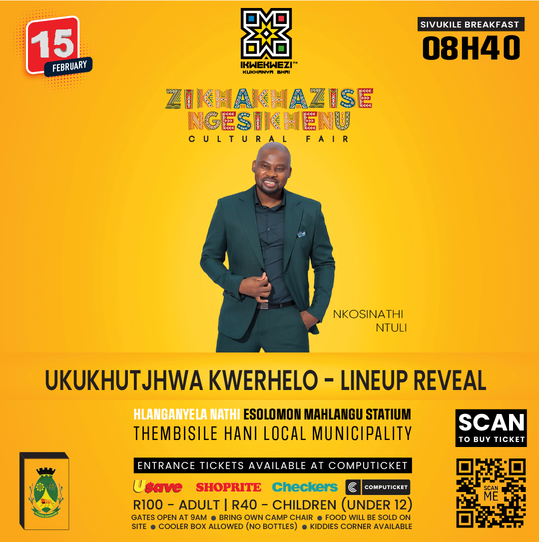 Zikhakhazise Ngesikhenu Cultural Fair : Ukukhutjhwa kwerhelo labavumi - Lineup reveal episode artwork