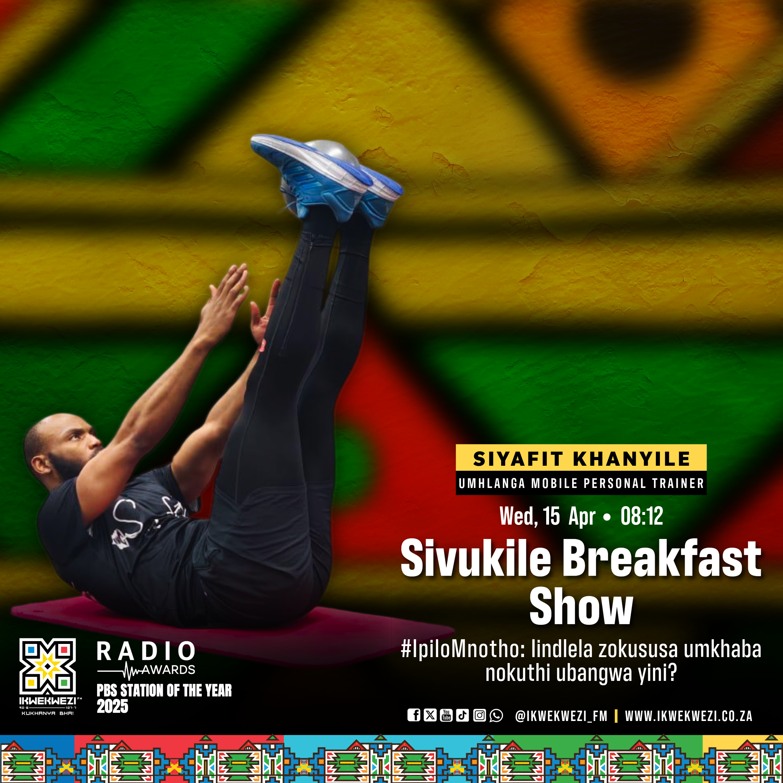 #IPiloMnotho: Iindlela Zokususa umkhaba noSiyaFit episode artwork