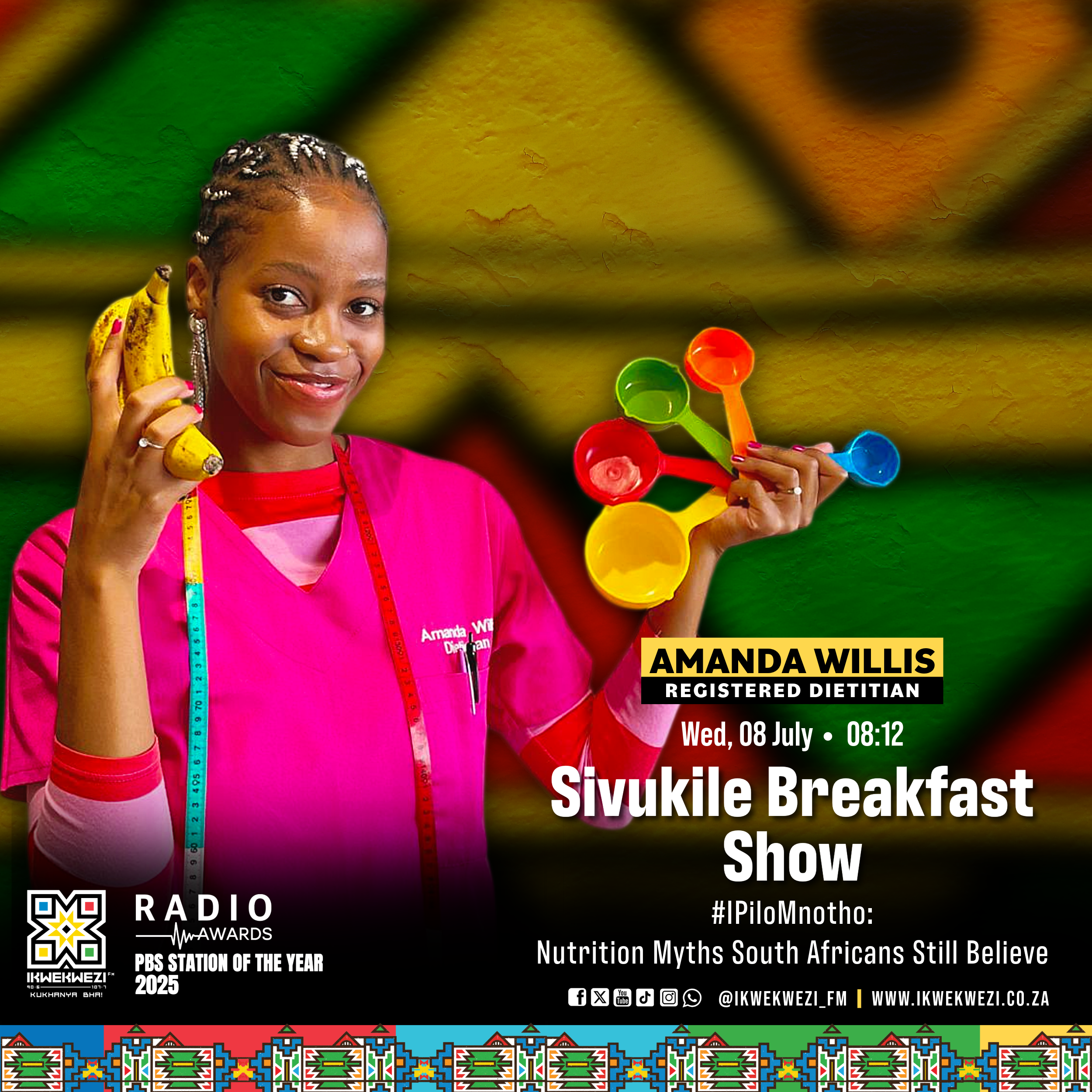 Ipilo Mnotho: Nutritional myths with Dietician Mandisa Willis episode artwork