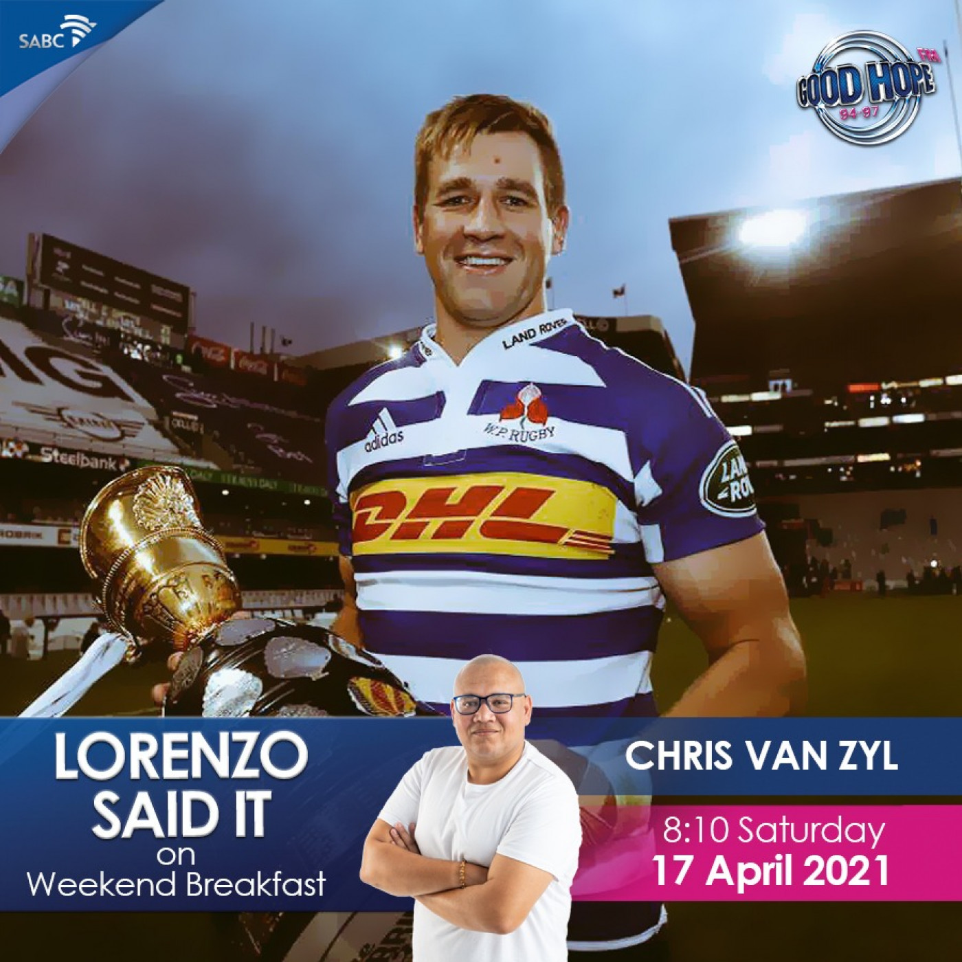 #LorenzoSaidIt: Chris van Zyl episode artwork