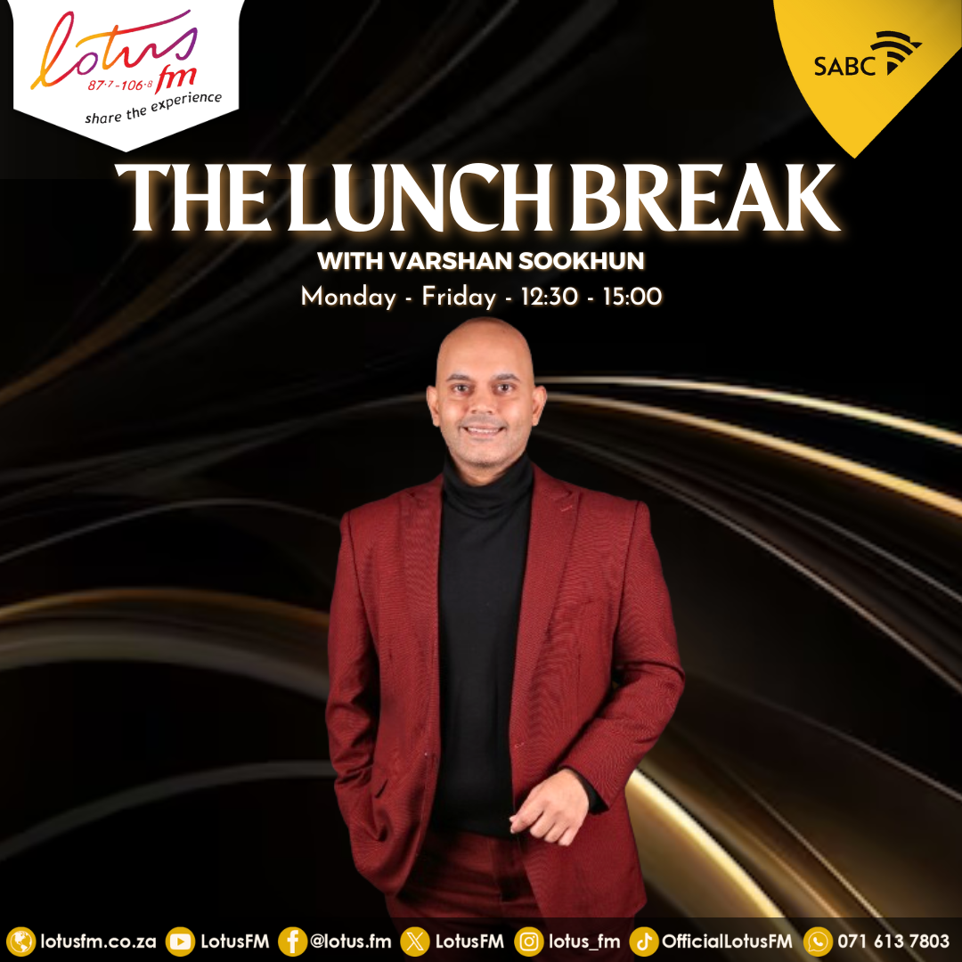 Robby Collins on The Lunch Break.   16 February 2024 episode artwork