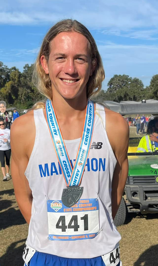 NOV. 10 - MARATHON CROSS COUNTRY PHENOM VANCE BURSA