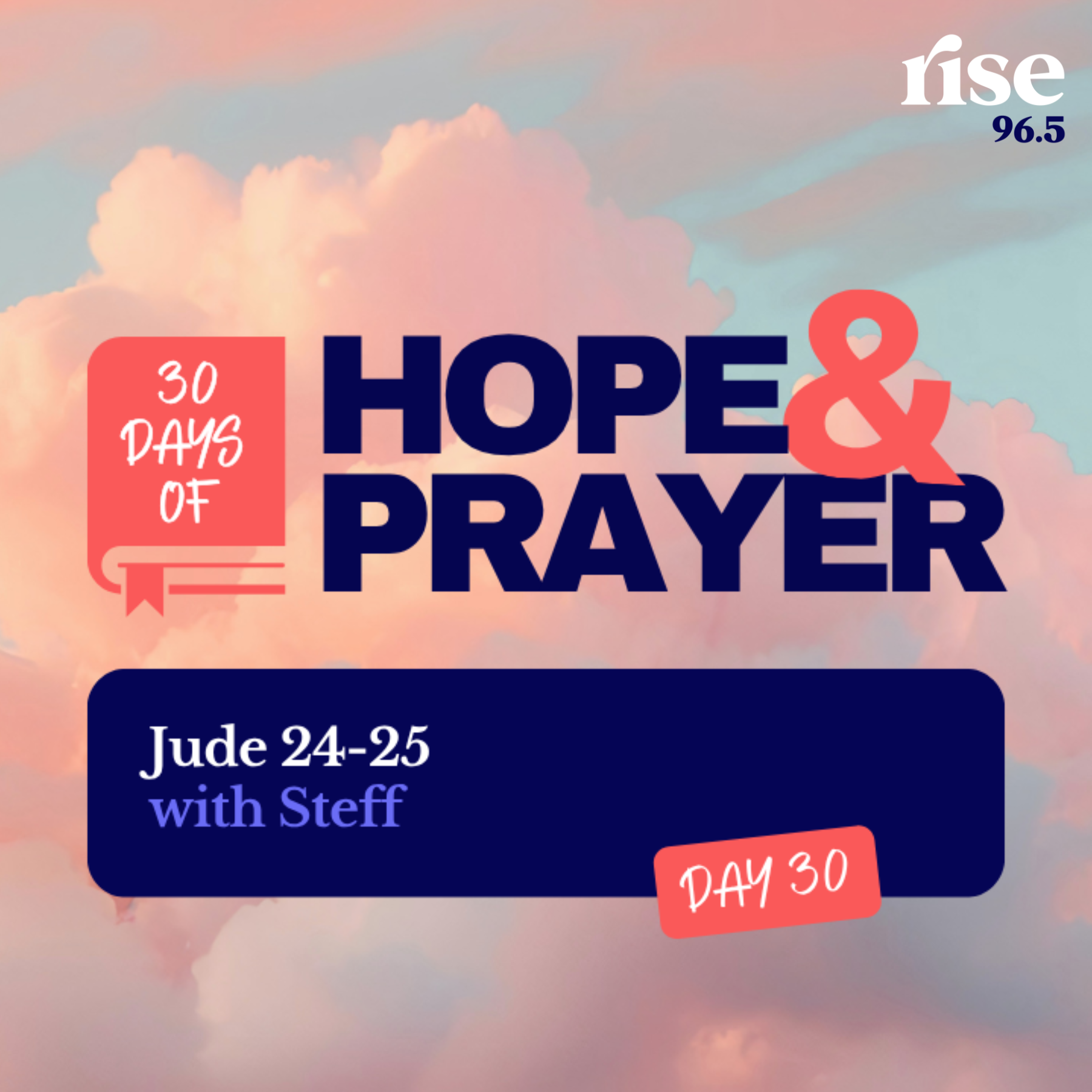 Day 30 - He Will Keep You From Stumbling [Jude 24-25]