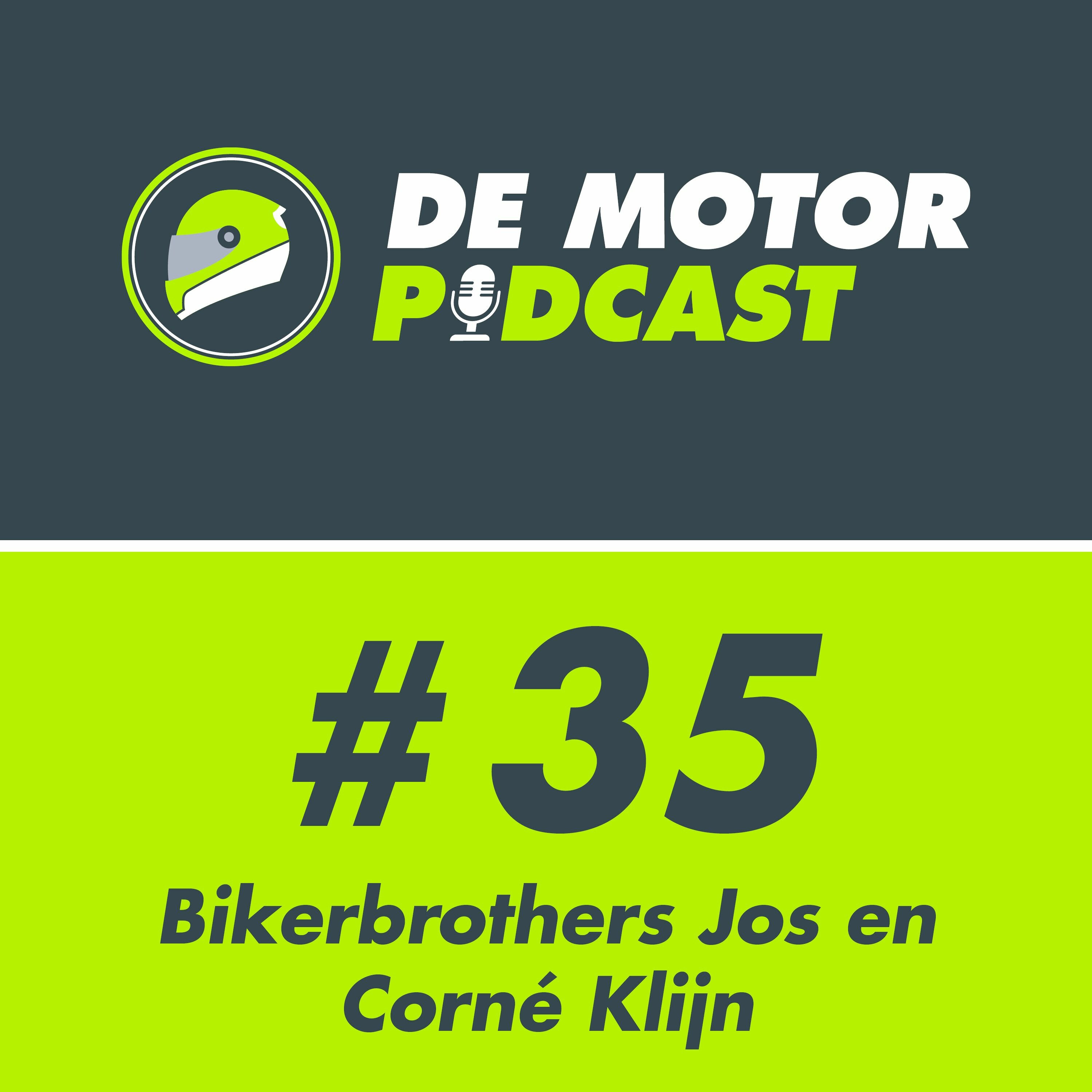 #035 The Bikerbrothers Jos en Corné Klijn, van MotoGP tot klassieke Vespa scooter episode artwork