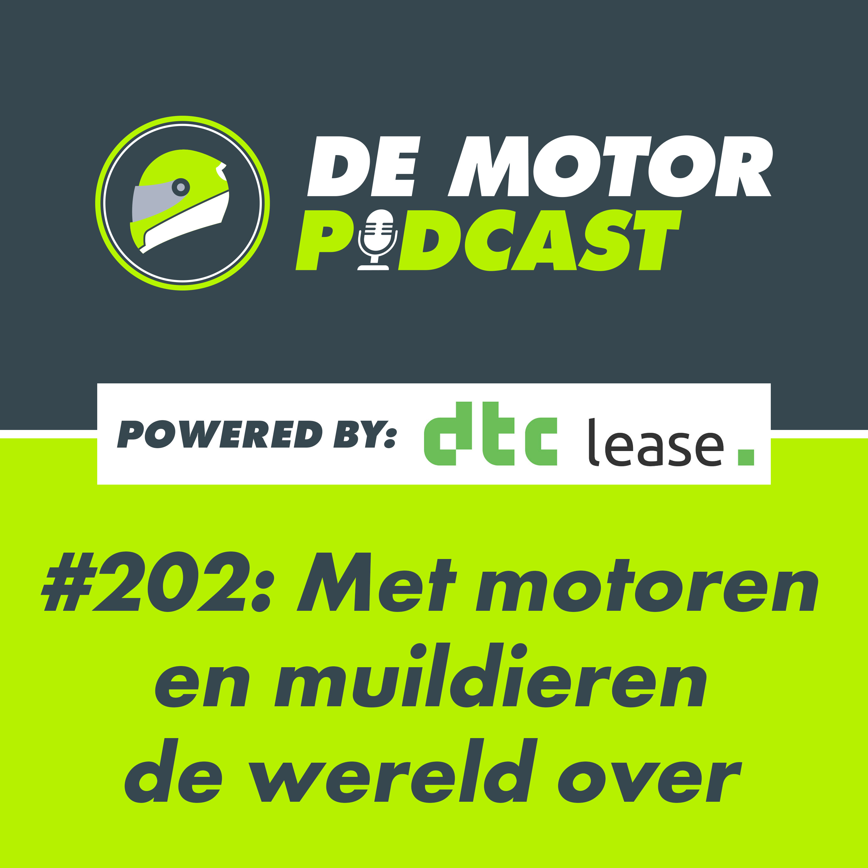#202 Met de motor en dieren de hele wereld over episode artwork