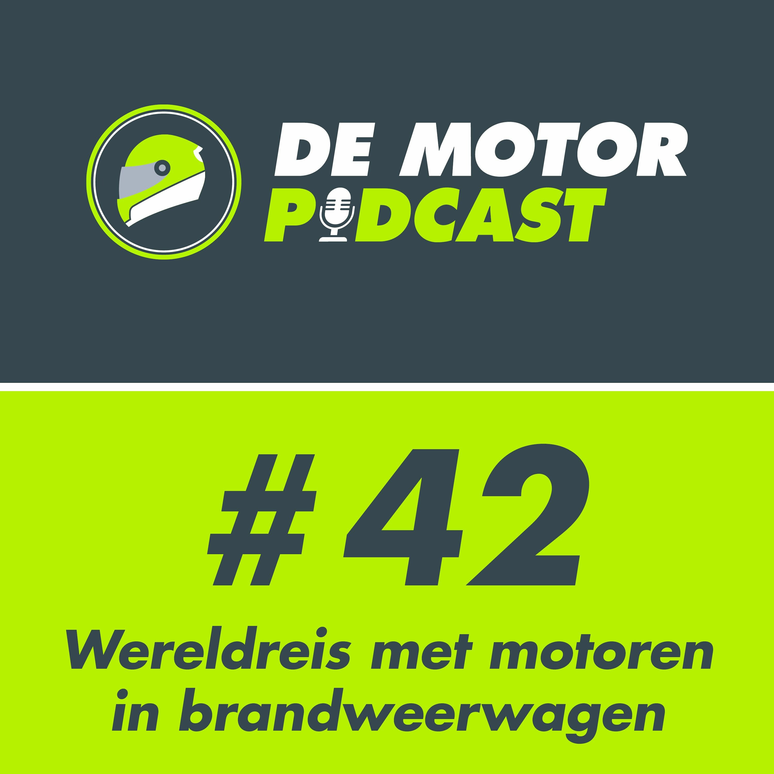 #042 Met motoren in een brandweerwagen de wereld over episode artwork