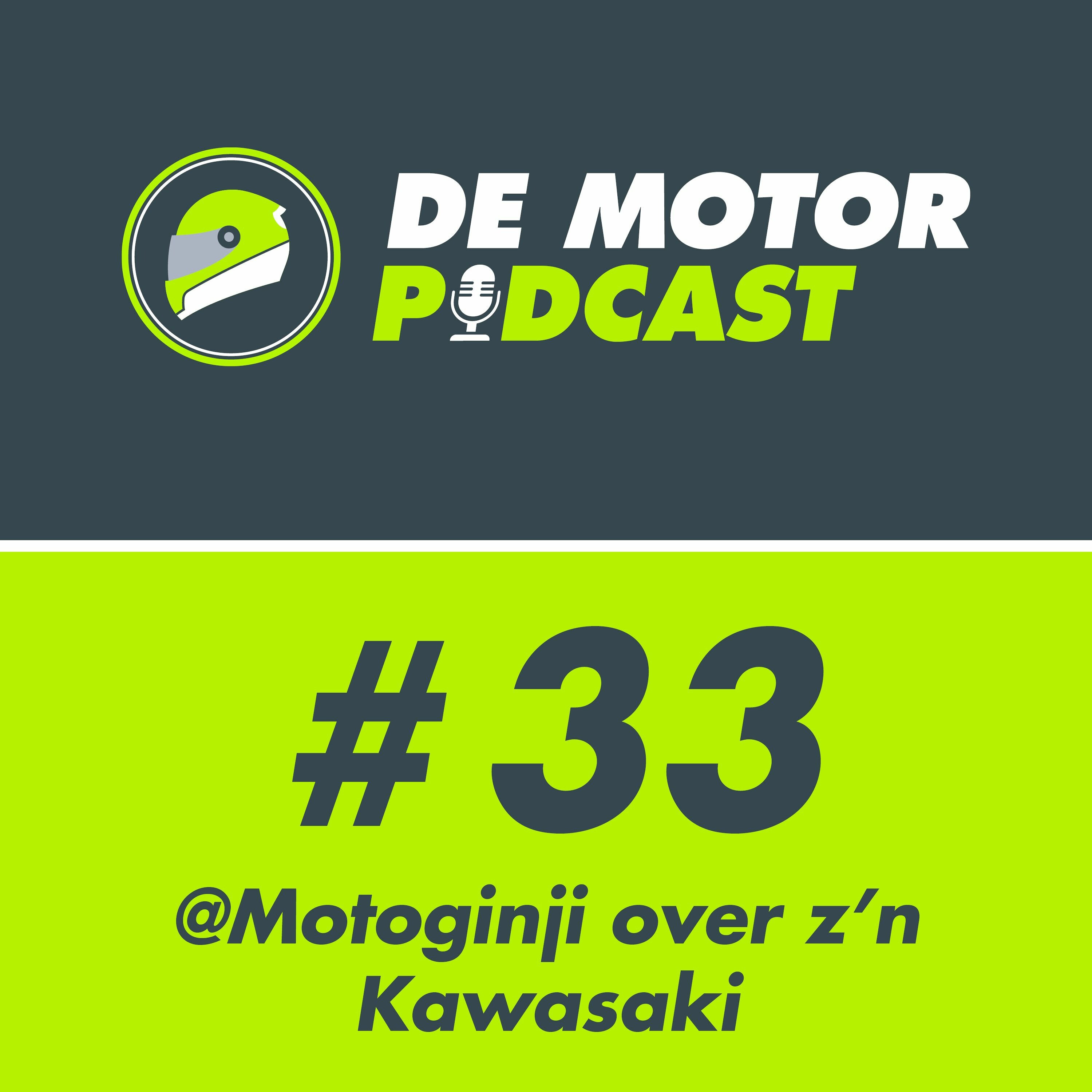 #033 Een echte snelle jongen op een Kawasaki Ninja: Motoginji episode artwork