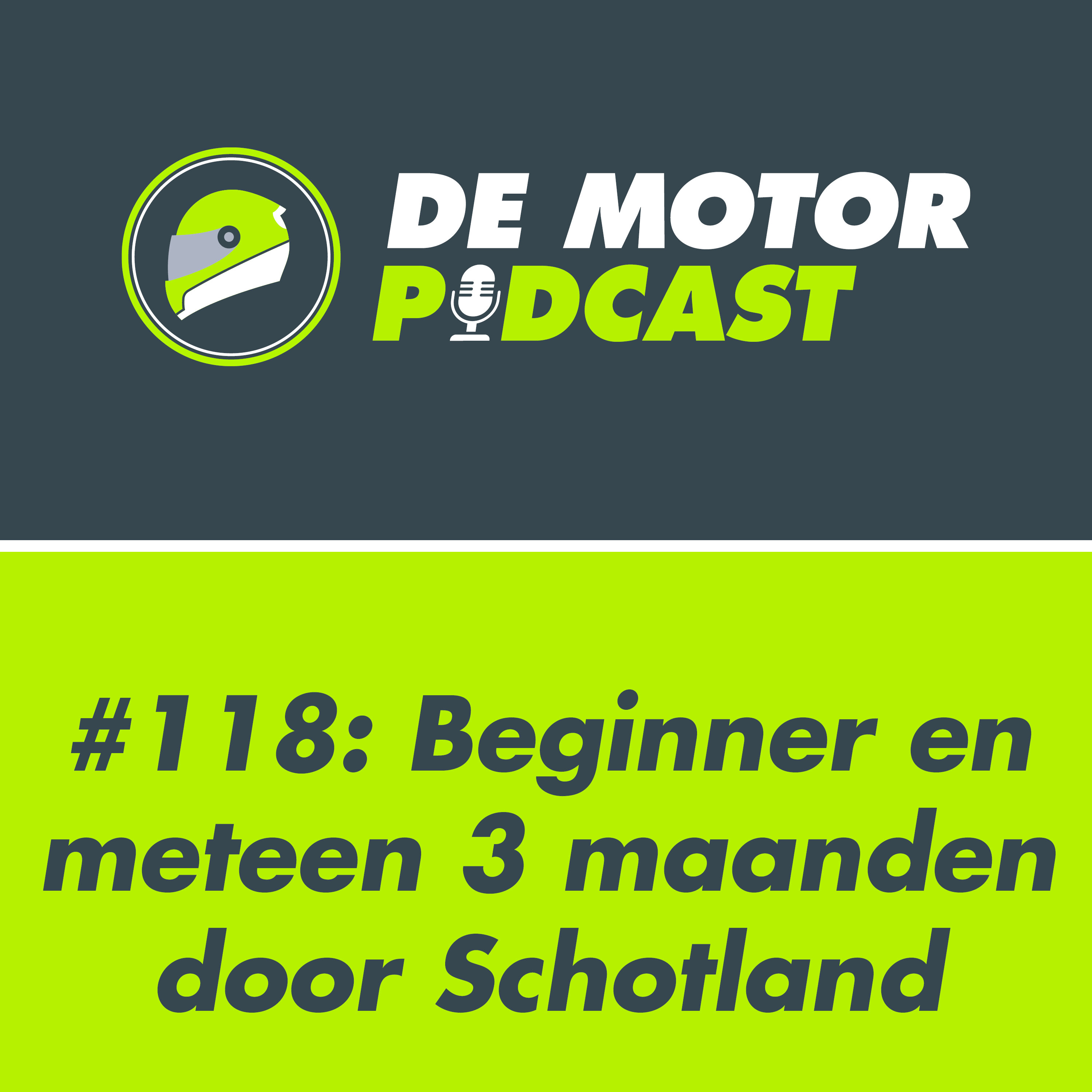 #118 Beginnend motorrijdster ontdekt meteen Schotland episode artwork