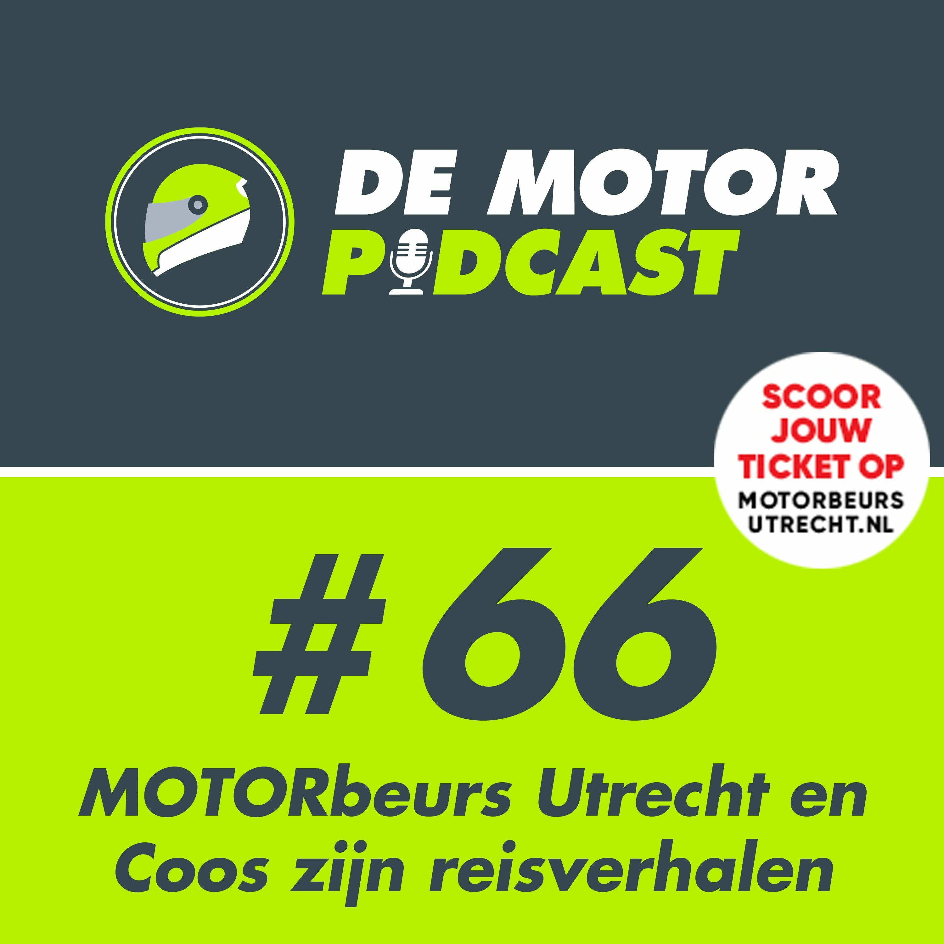 #066 Reisverhalen van Coos van der Spek en preview MOTORbeurs Utrecht episode artwork