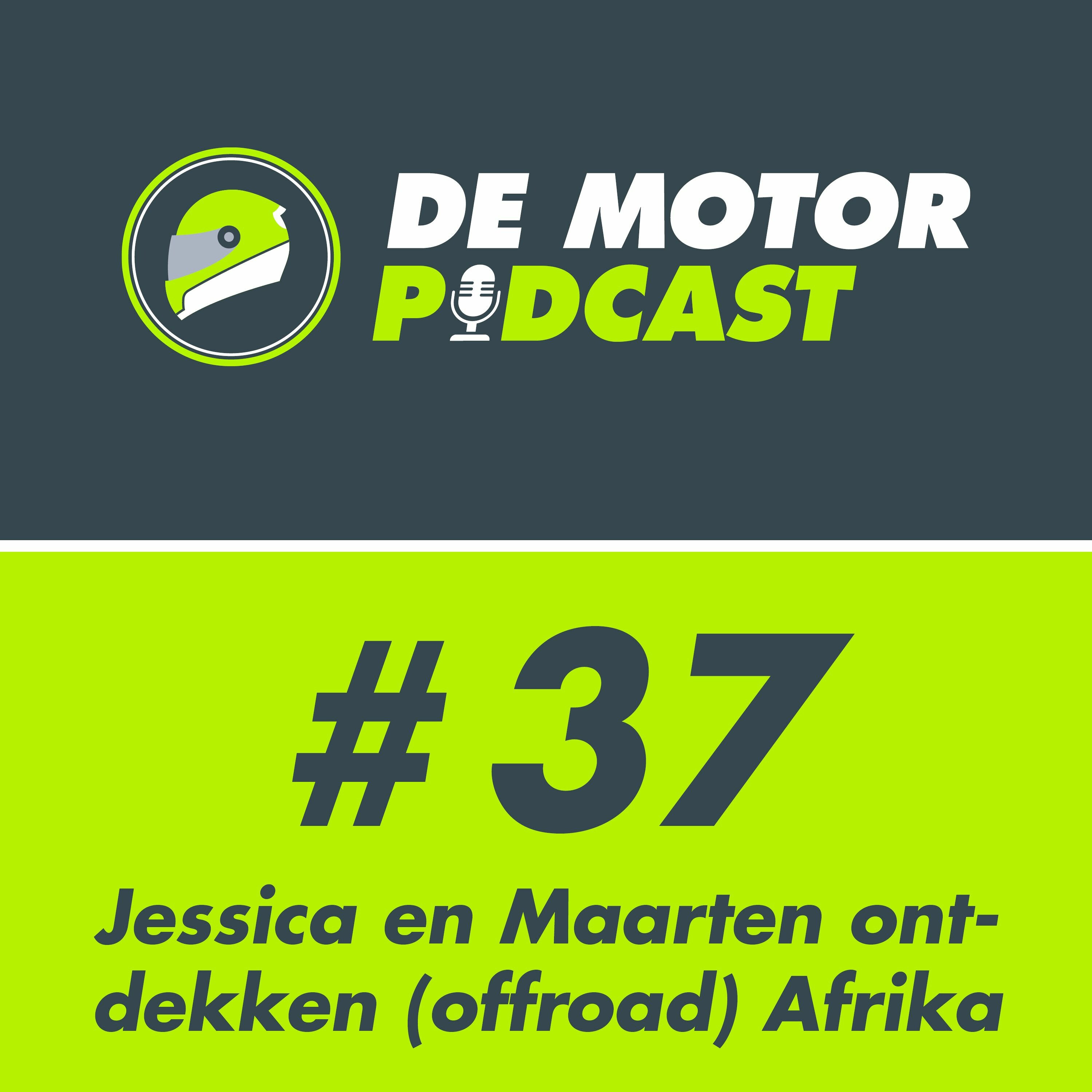 #037 Jessica en Maarten ontdekken offroad Afrika episode artwork