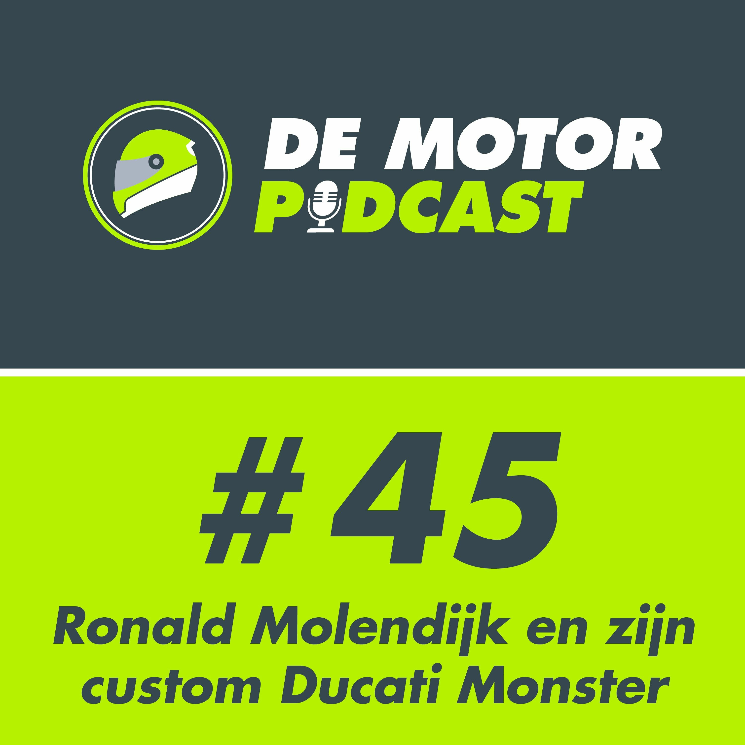 #045 Ronald Molendijk en zijn custom Ducati Monster 900
