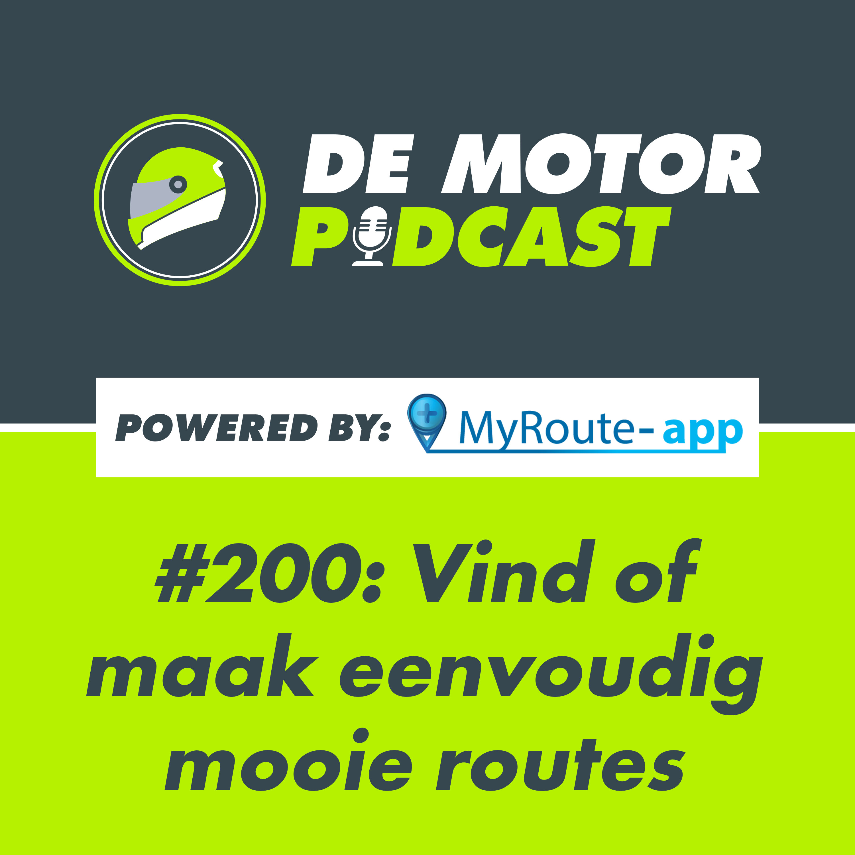 #200 Hoe vind of maak je eenvoudig de mooiste motorroutes? episode artwork