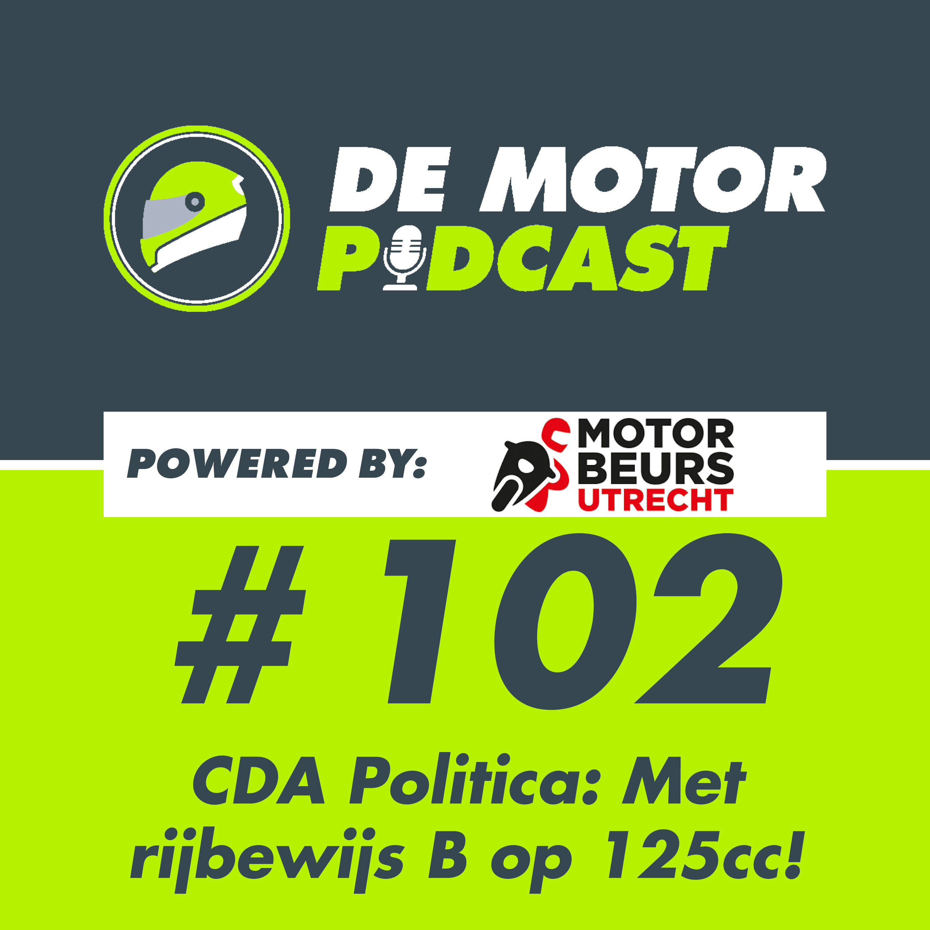 #102 Waarom niet met (auto)rijbewijs B op 125cc? episode artwork