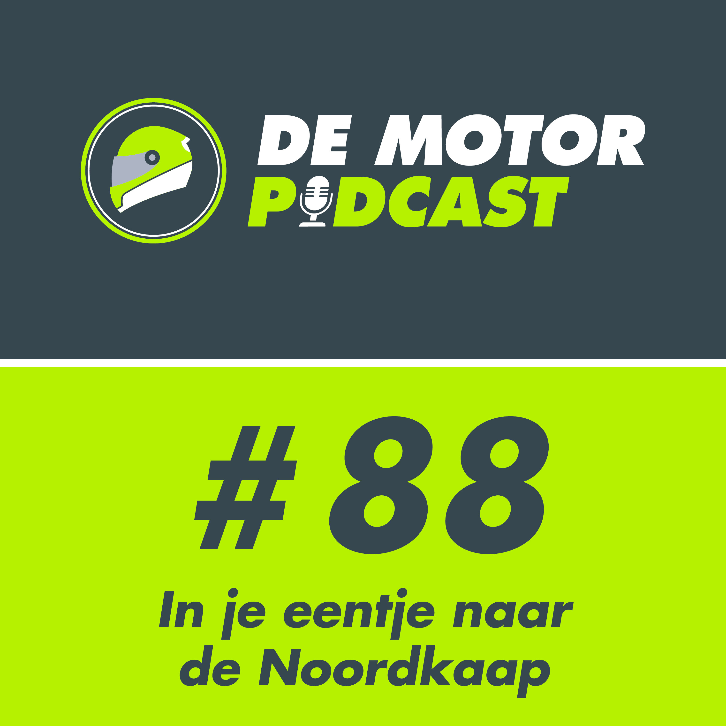 #088 Alleen op de motor naar de Noordkaap