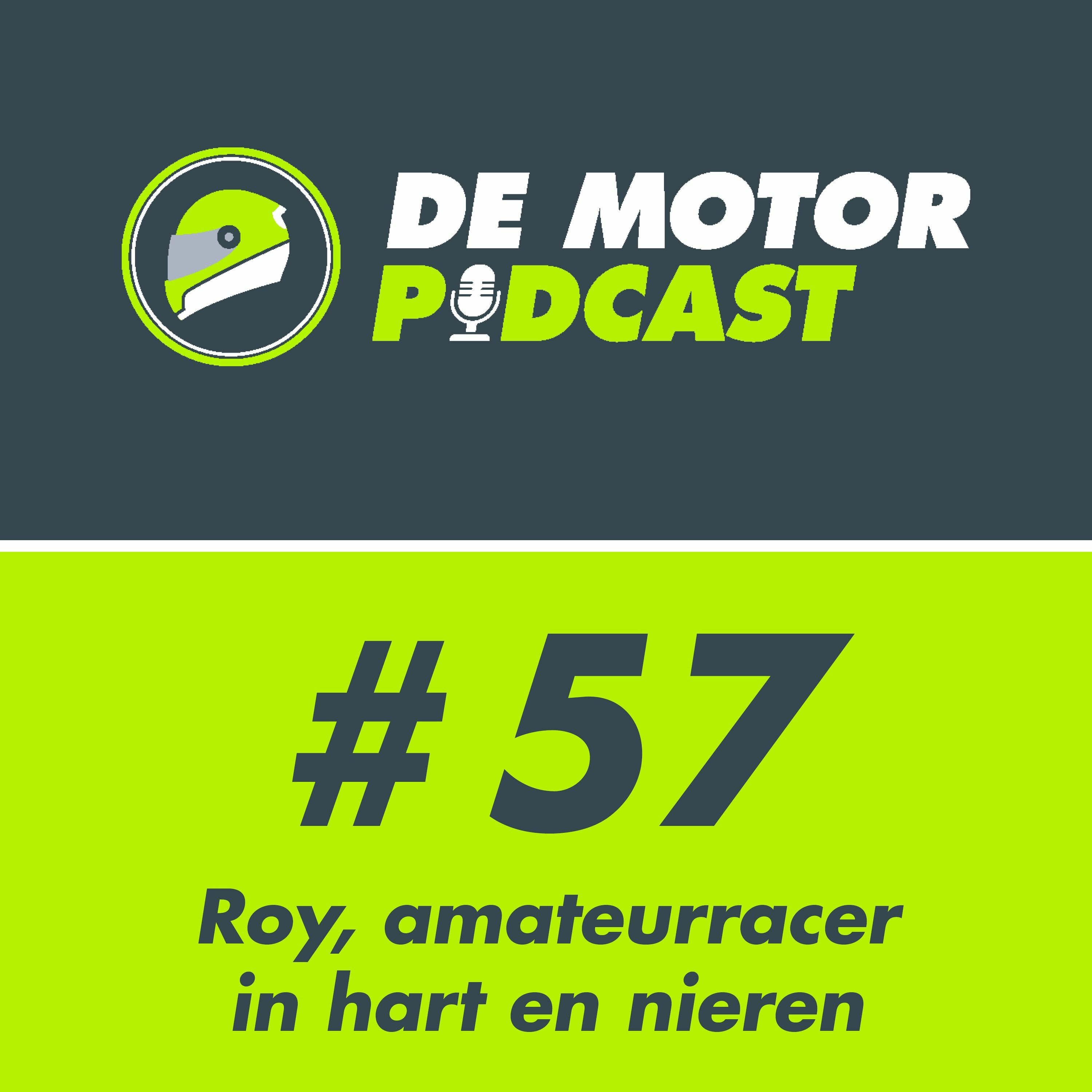 #057 Knietje aan de grond met amateurracer Roy Ruesen episode artwork