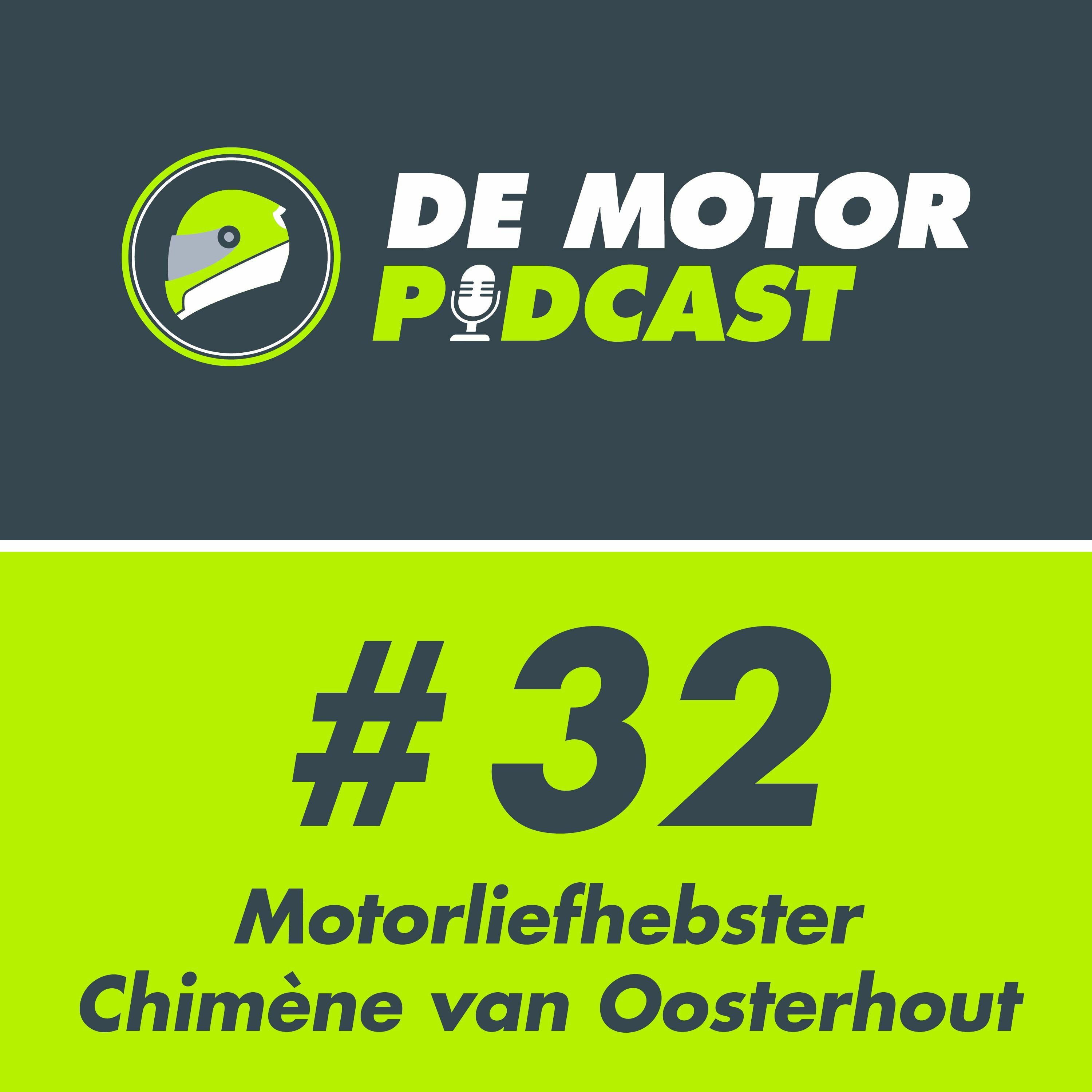 #032 Presentatrice, actrice en Harley rijdster Chimène van Oosterhout episode artwork