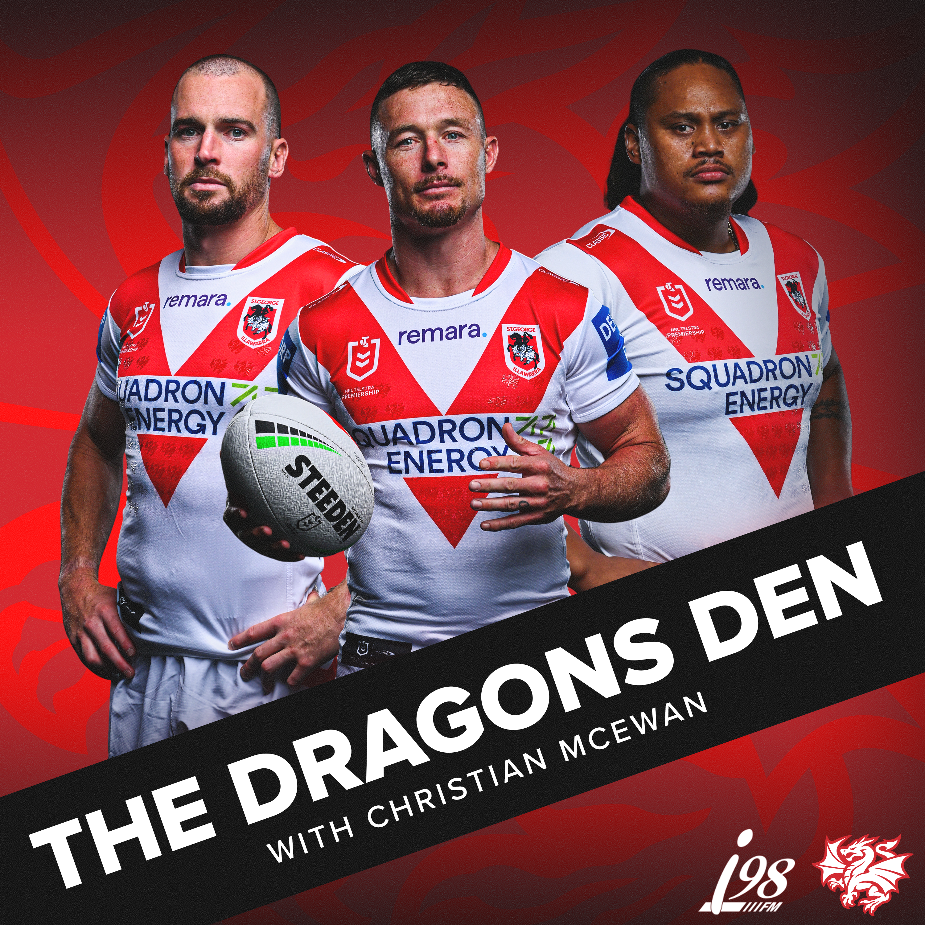 The Dragons Den - Blake Lawrie, Kade Reed and NRLW Stars