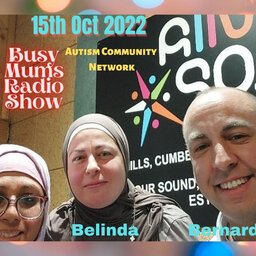 Interview with Belinda & Bernardo Autism Community Network- The Busy Mums Radio Show -15-10- 2022