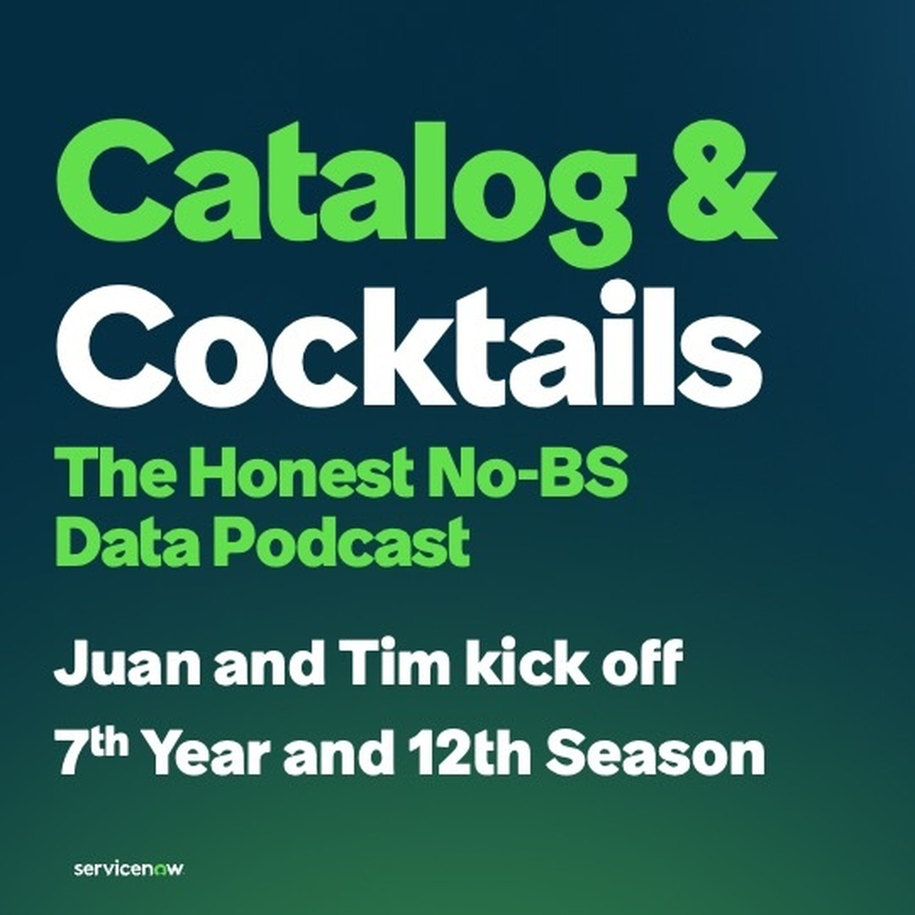 Honest No-BS Data Podcast 7th Year and Season 12 Kick Off episode artwork