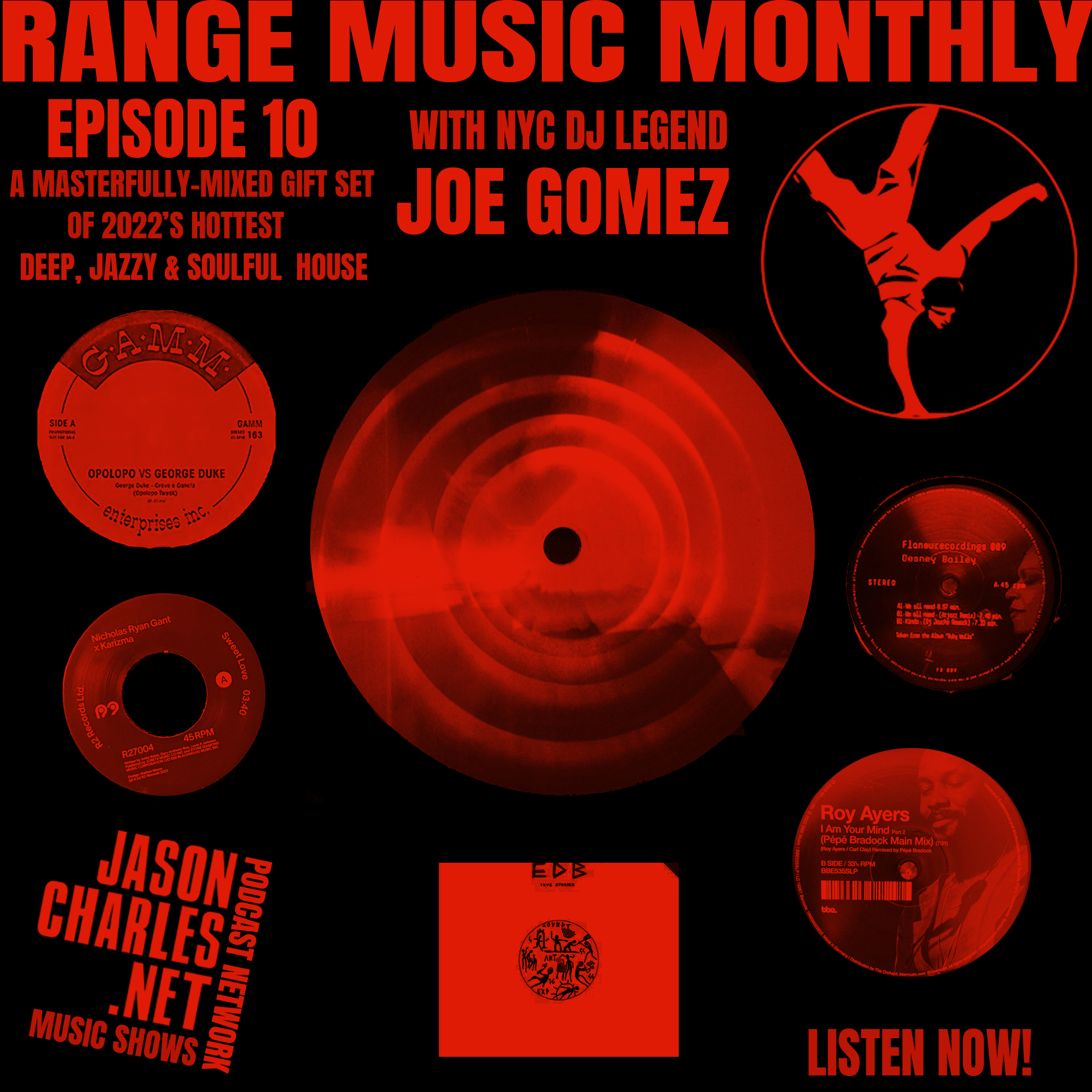 RANGE MUSIC MONTHLY Episode 10 Deep, Jazzy & Soulful House Gift Set