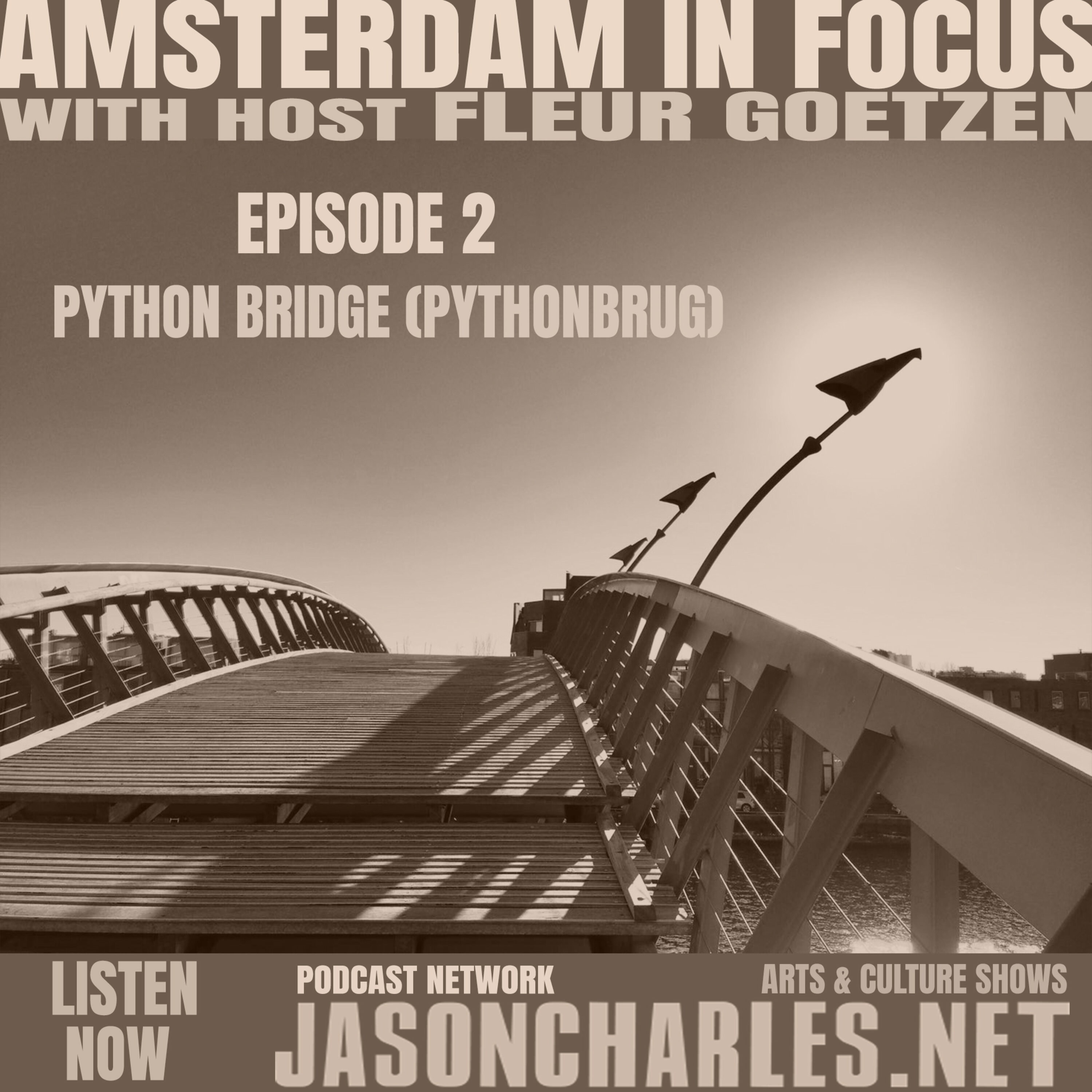 AMSTERDAM IN FOCUS Episode 2 Python Bridge (Pythonbrug) episode artwork