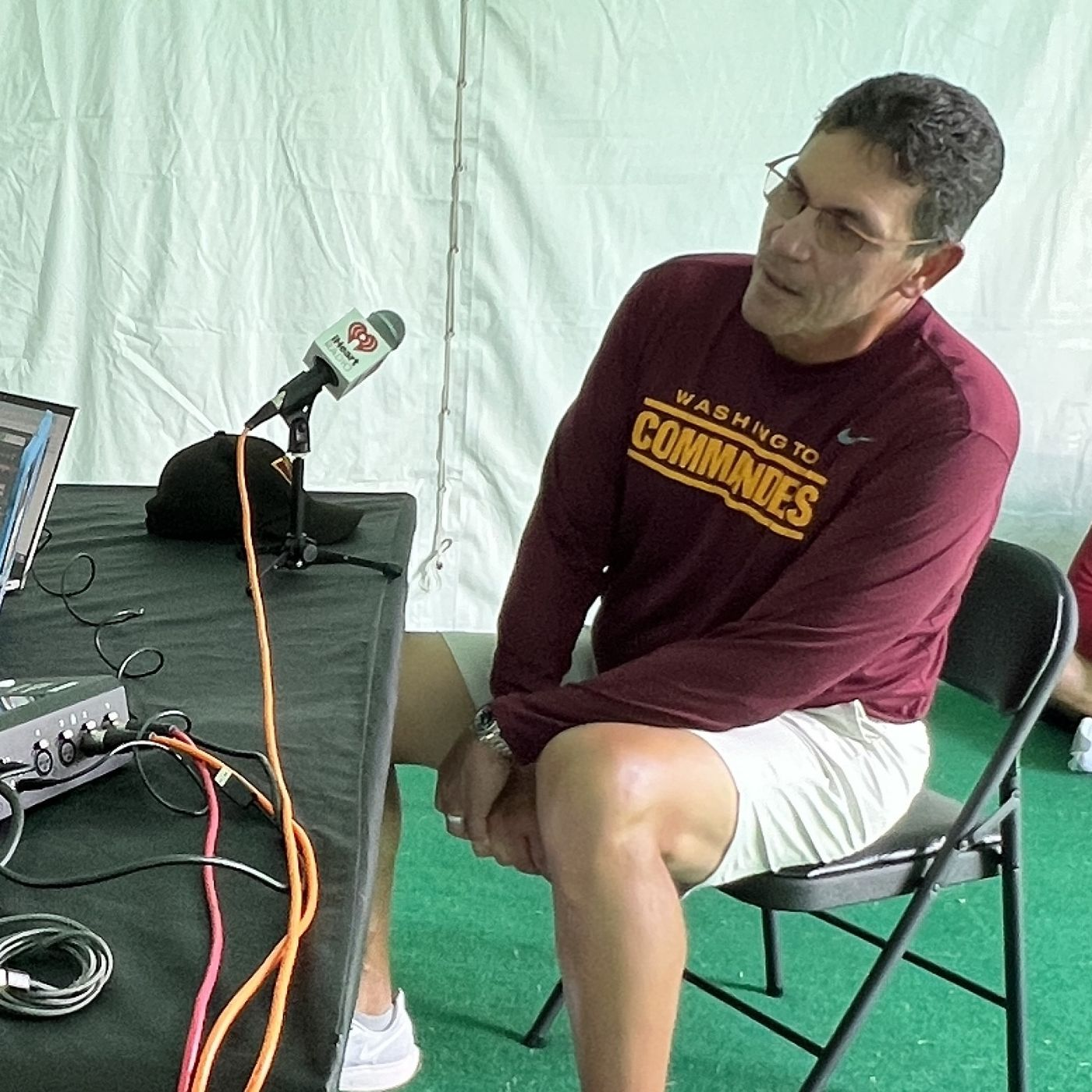 Commanders Head Coach Ron Rivera with Mike Jones 8/13/23 episode artwork