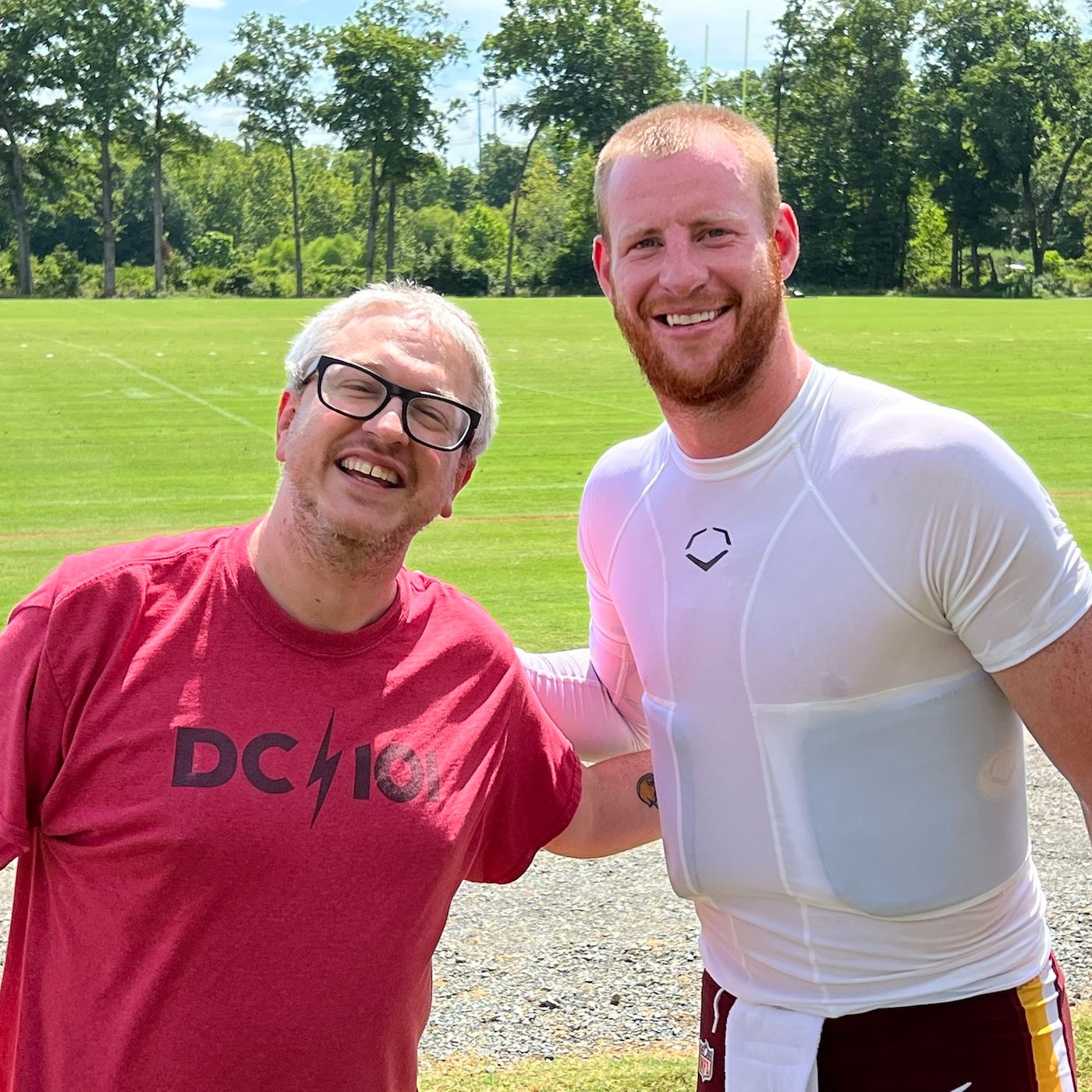 Carson Wentz At Commanders Training Camp episode artwork