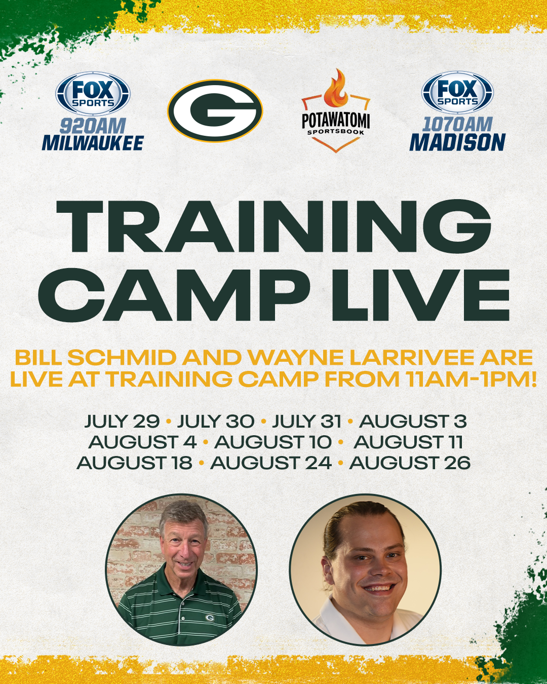 Packers Training Camp LIVE - 8/18/26 - Hour 2 episode artwork