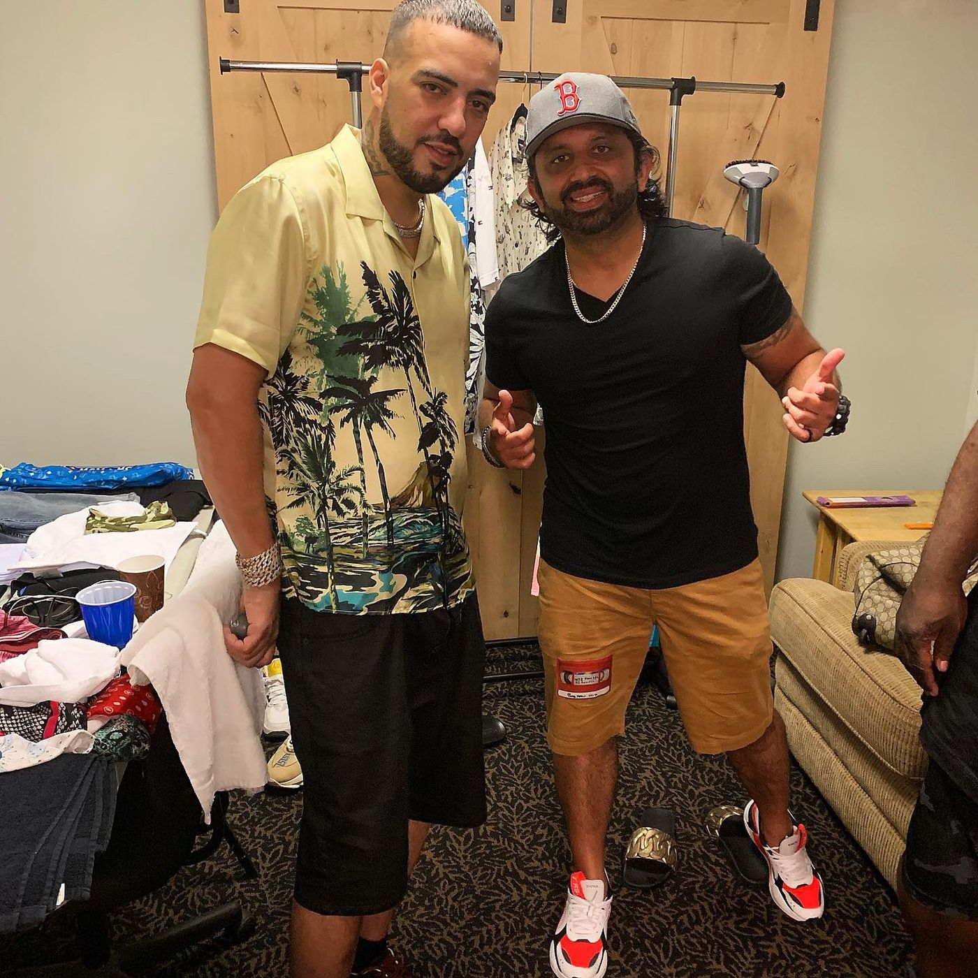 Dj Pup Dawg With French Montana, Backstage at his show episode artwork