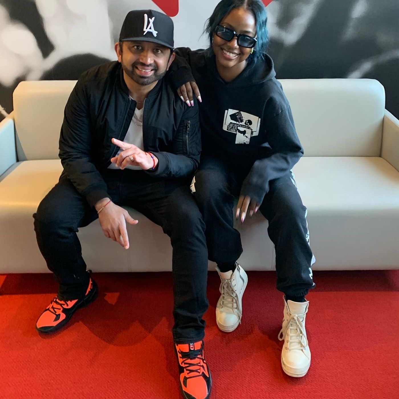 Justine Skye jumps on air with dj Pup Dawg episode artwork