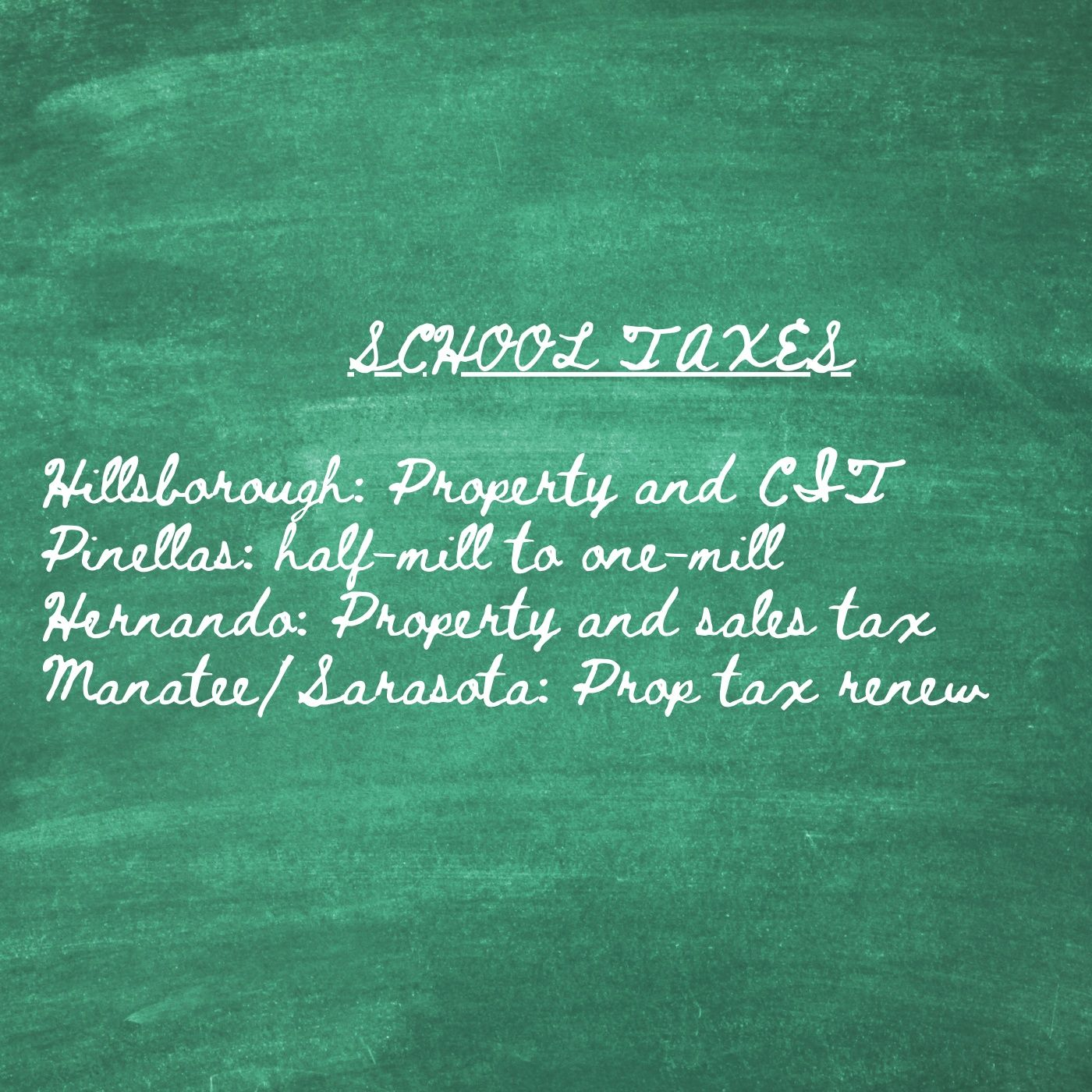 Pinellas School Tax Referendum - Beth Rawlins