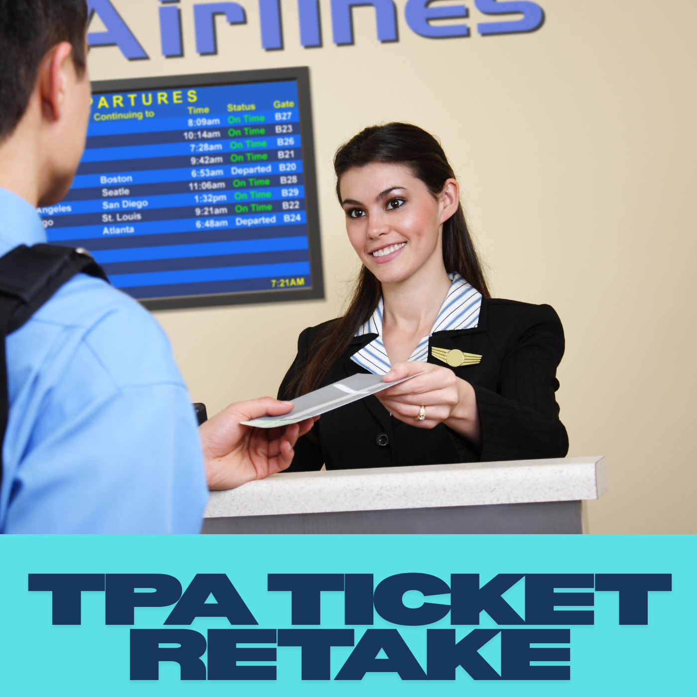 Tampa International Airport Ticketing - Josh Gillin
