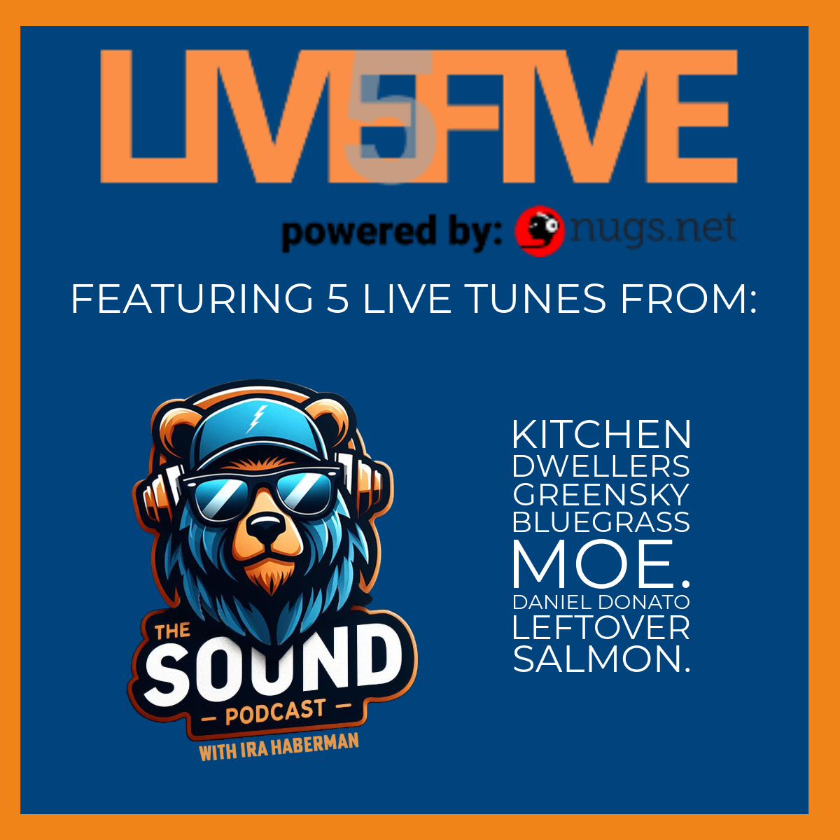 Live 5 - August 9, 2024.