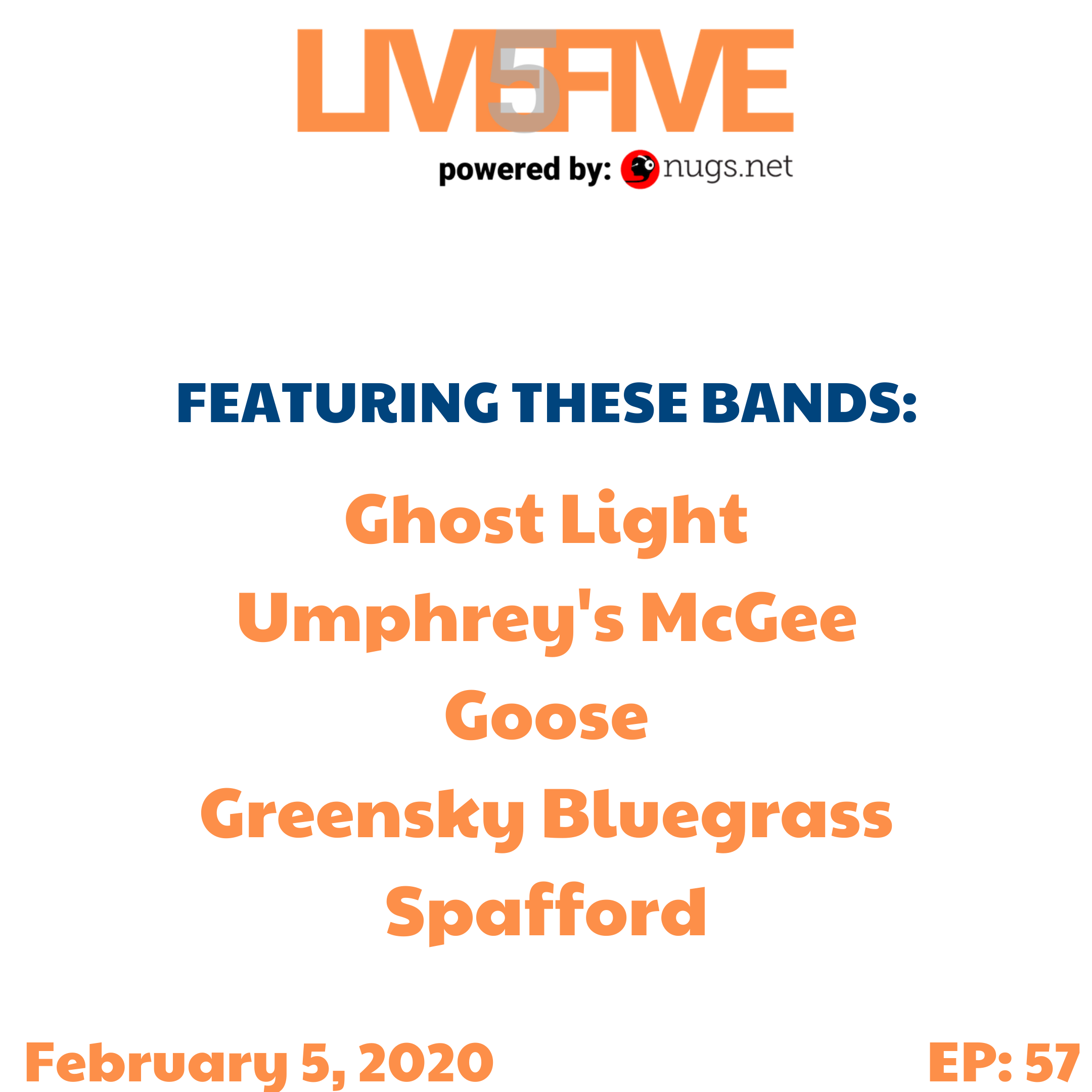 Live 5 - February 5, 2020.