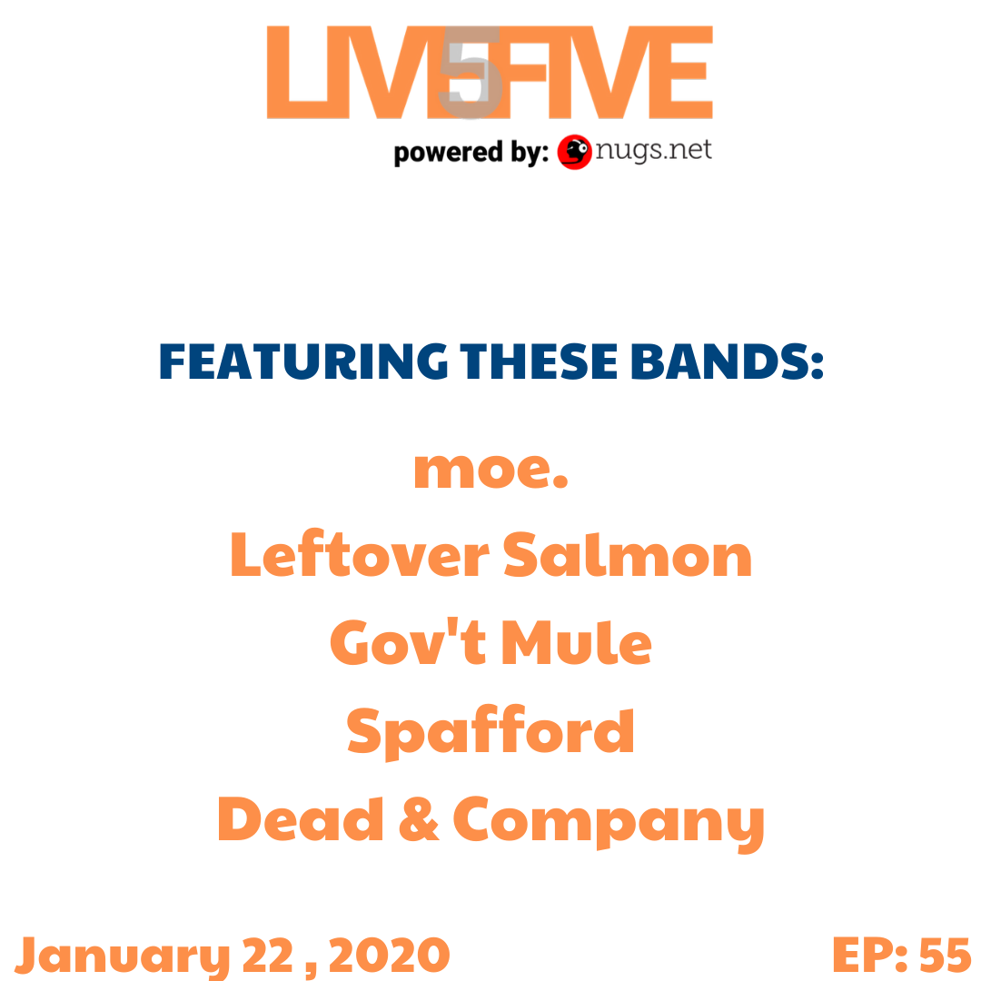 Live 5 - January 22, 2020.