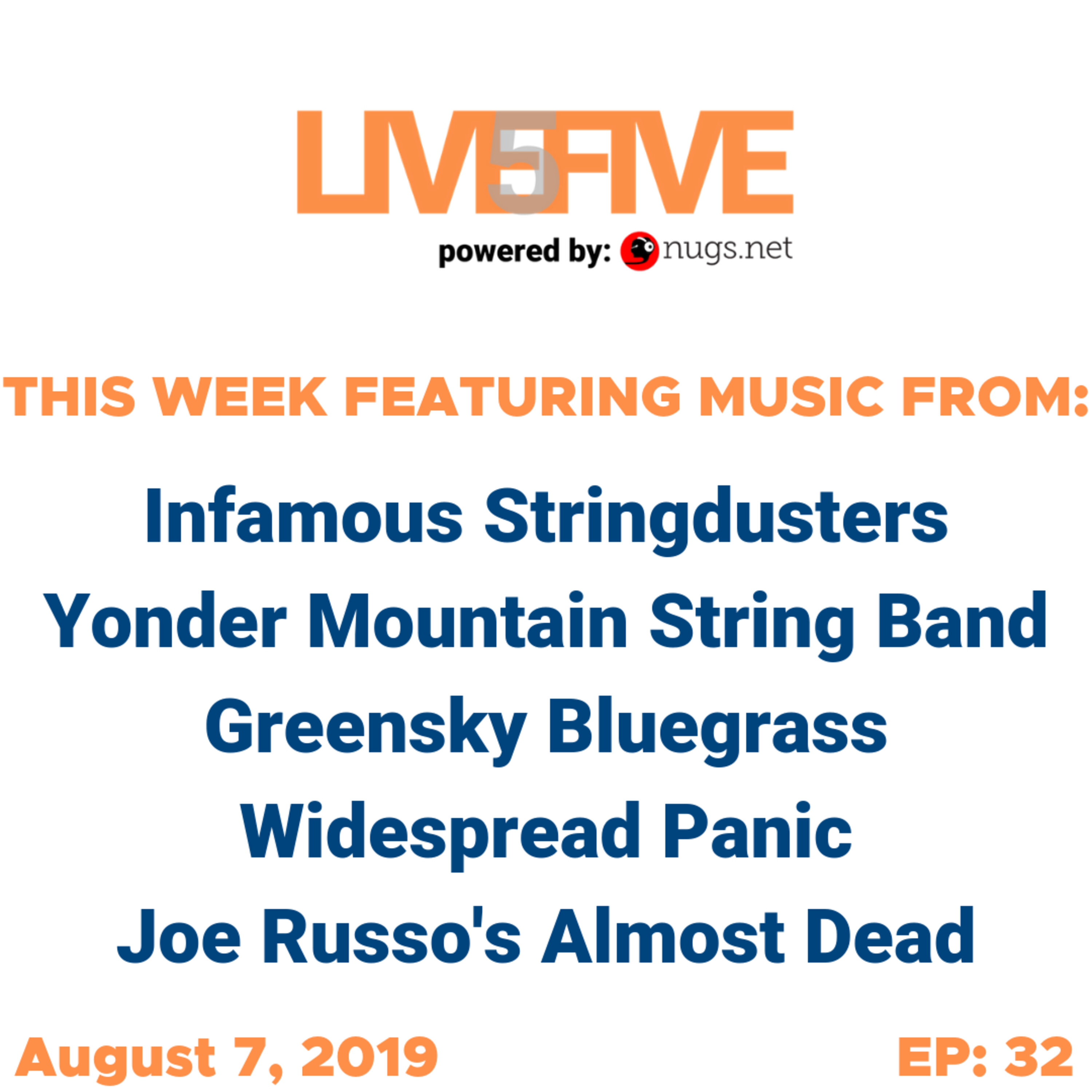 Live 5 - August 7, 2019. Image