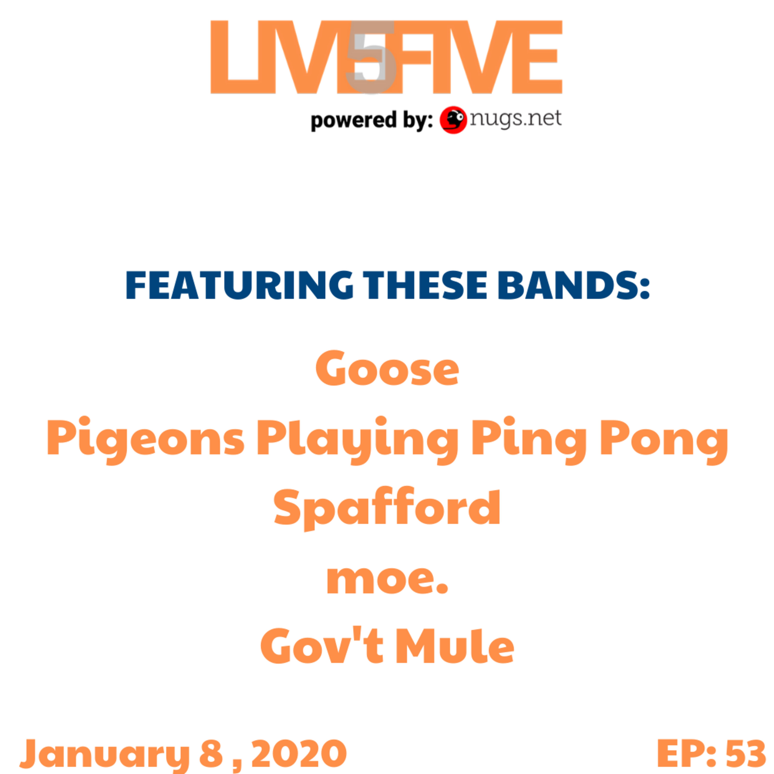 Live 5 - January 8, 2020. Live 5 - January 8, 2020.