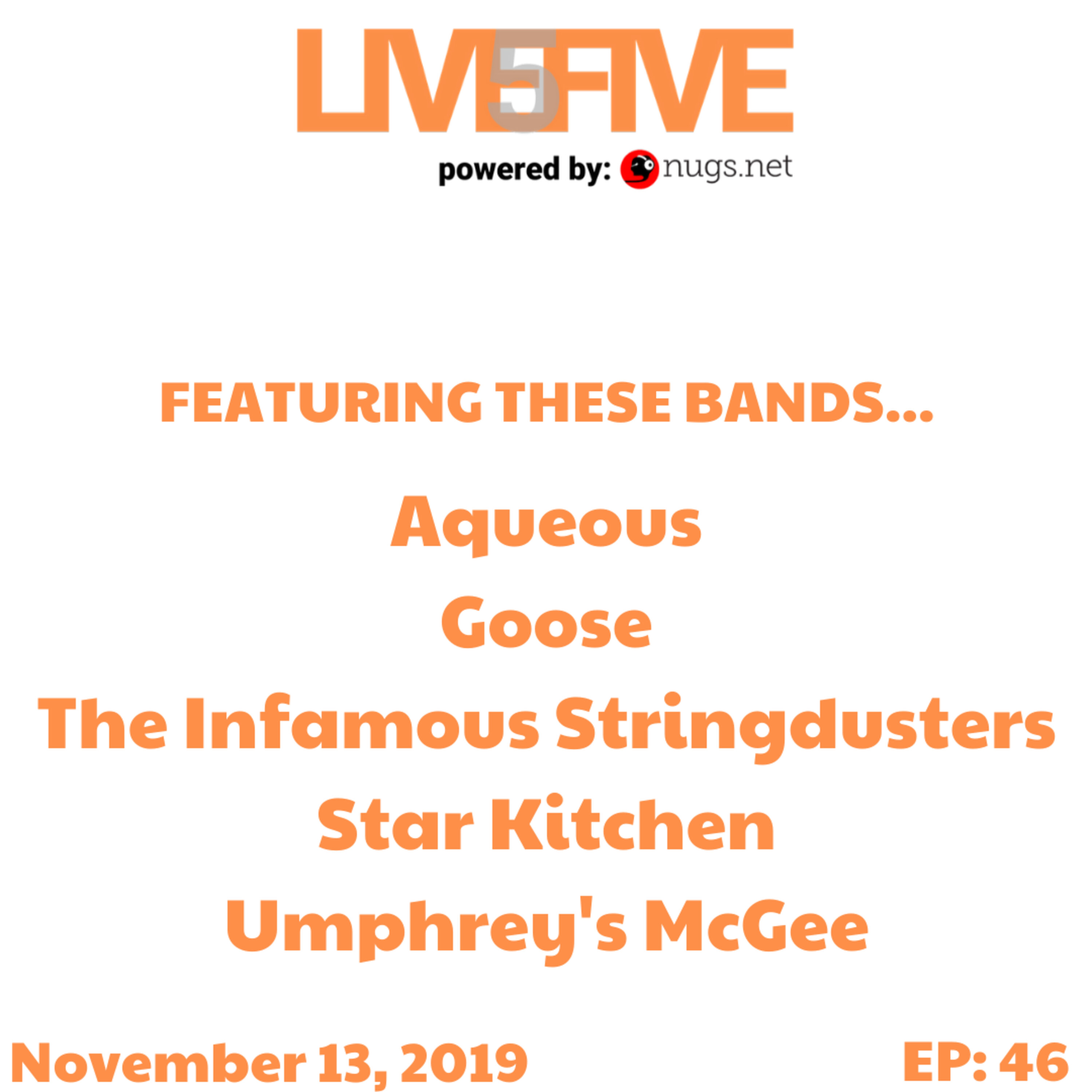 Live 5 - November 13, 2019. Live 5 - November 13, 2019.