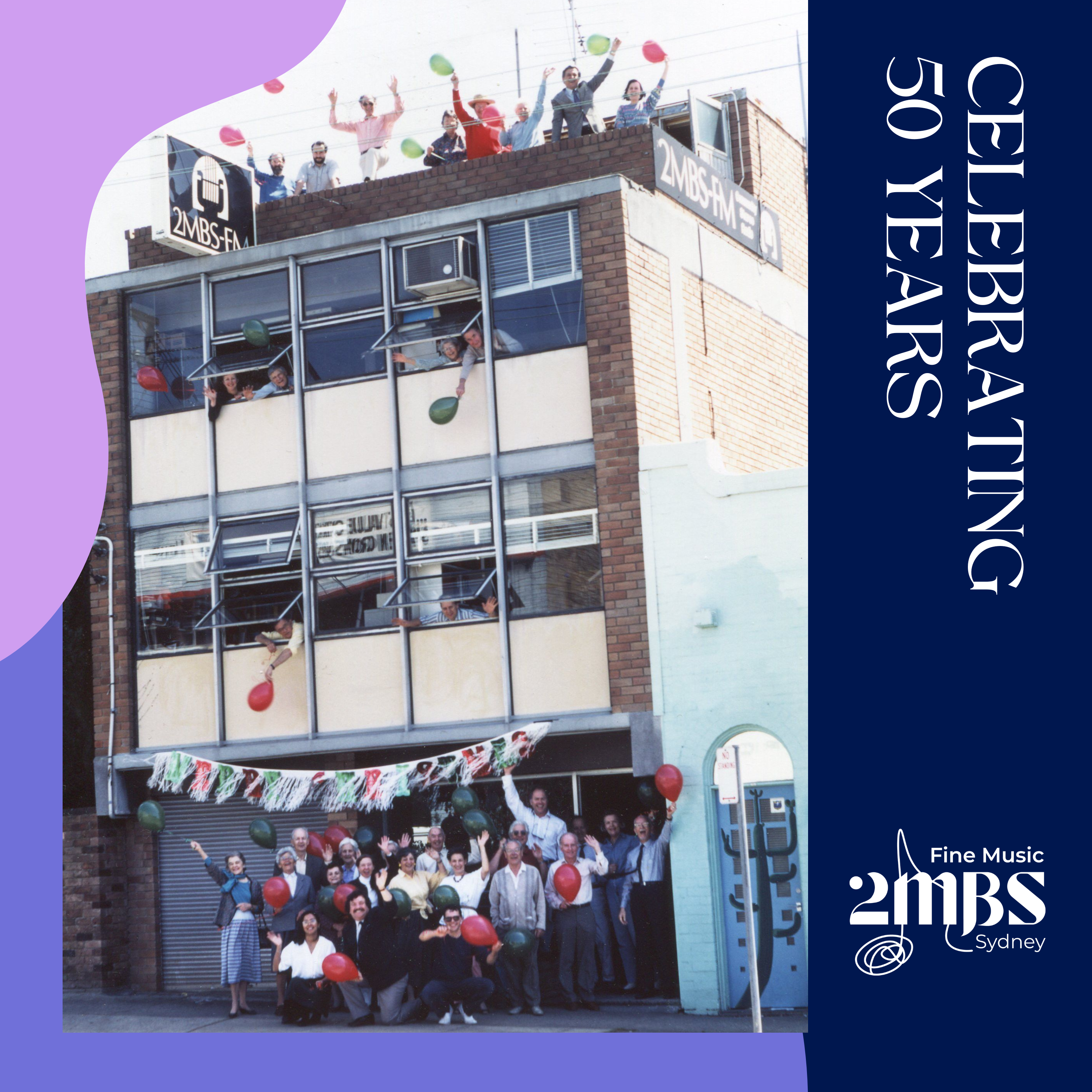 50th Anniversary of 2MBS 15 December 2024