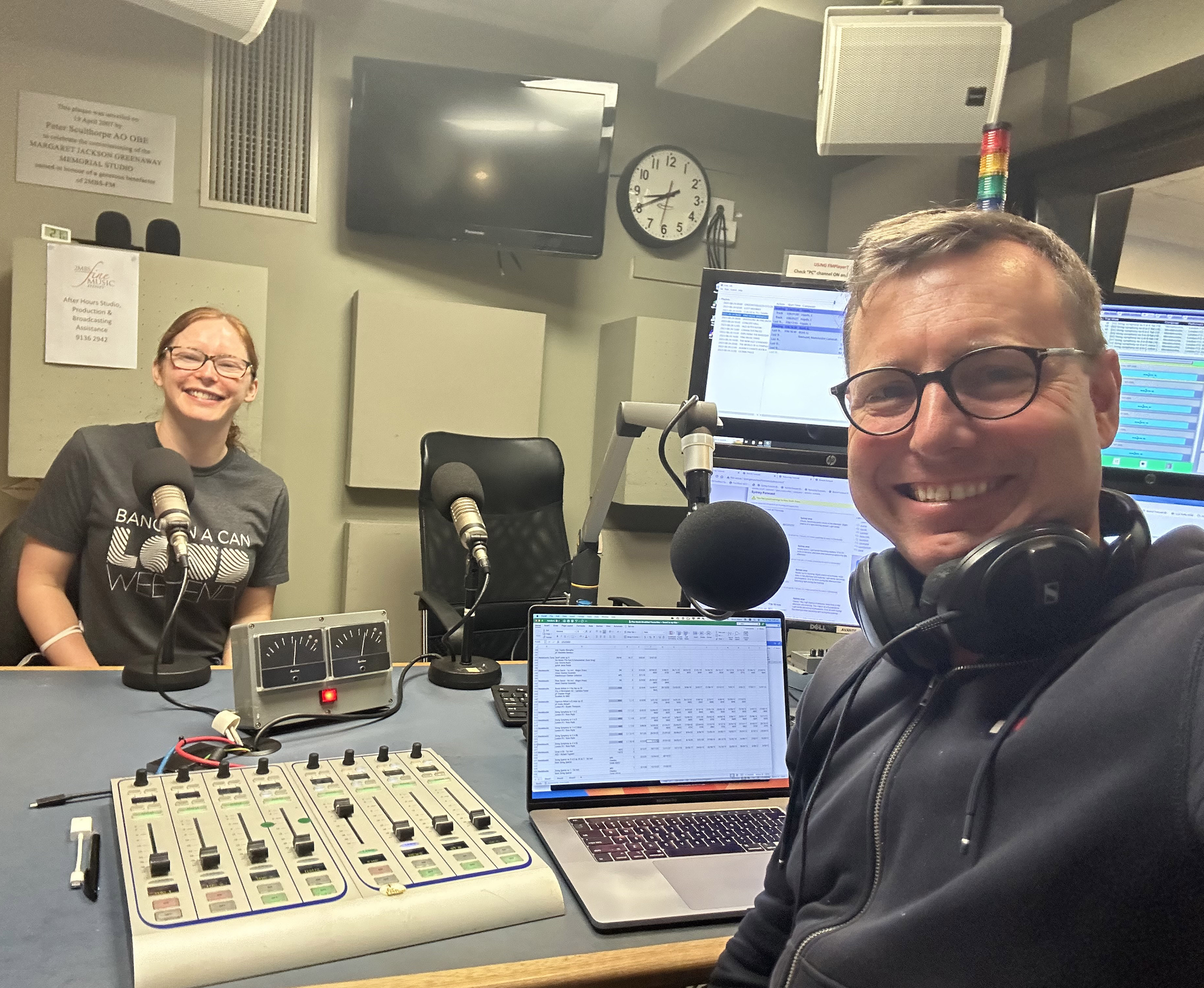 Simon Moore with Samantha Wolf - 24 August 2023