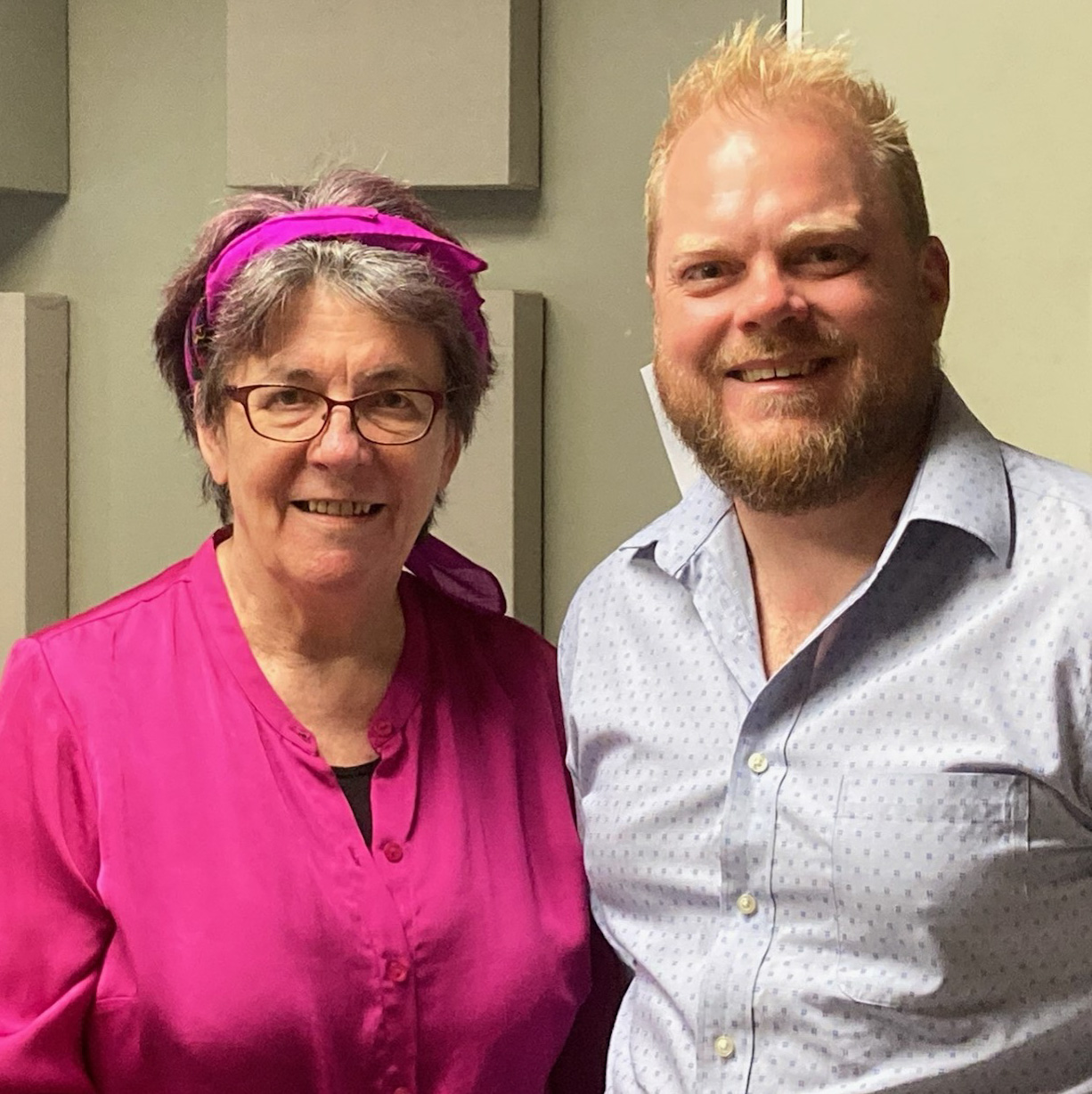Julie Simonds with Phill O'Neill - 14 December 2023