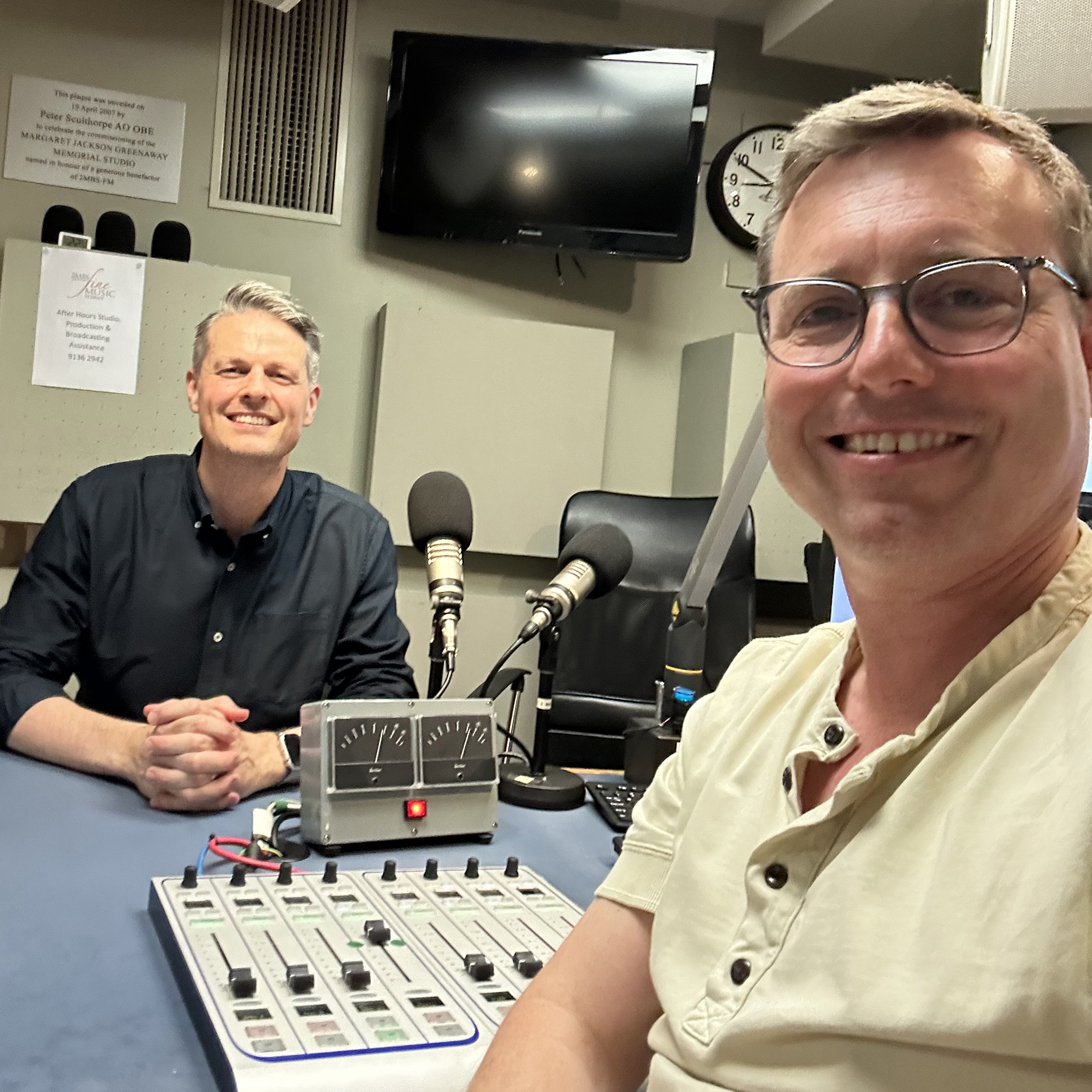 Simon Moore with Christopher Richardson - 7 December 2023