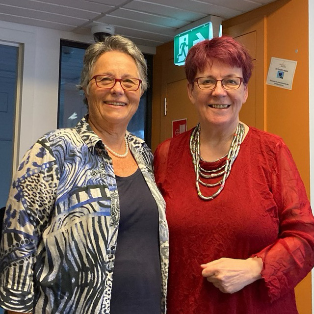 Julie Simonds with Margaret Brandman - 9 January 2024