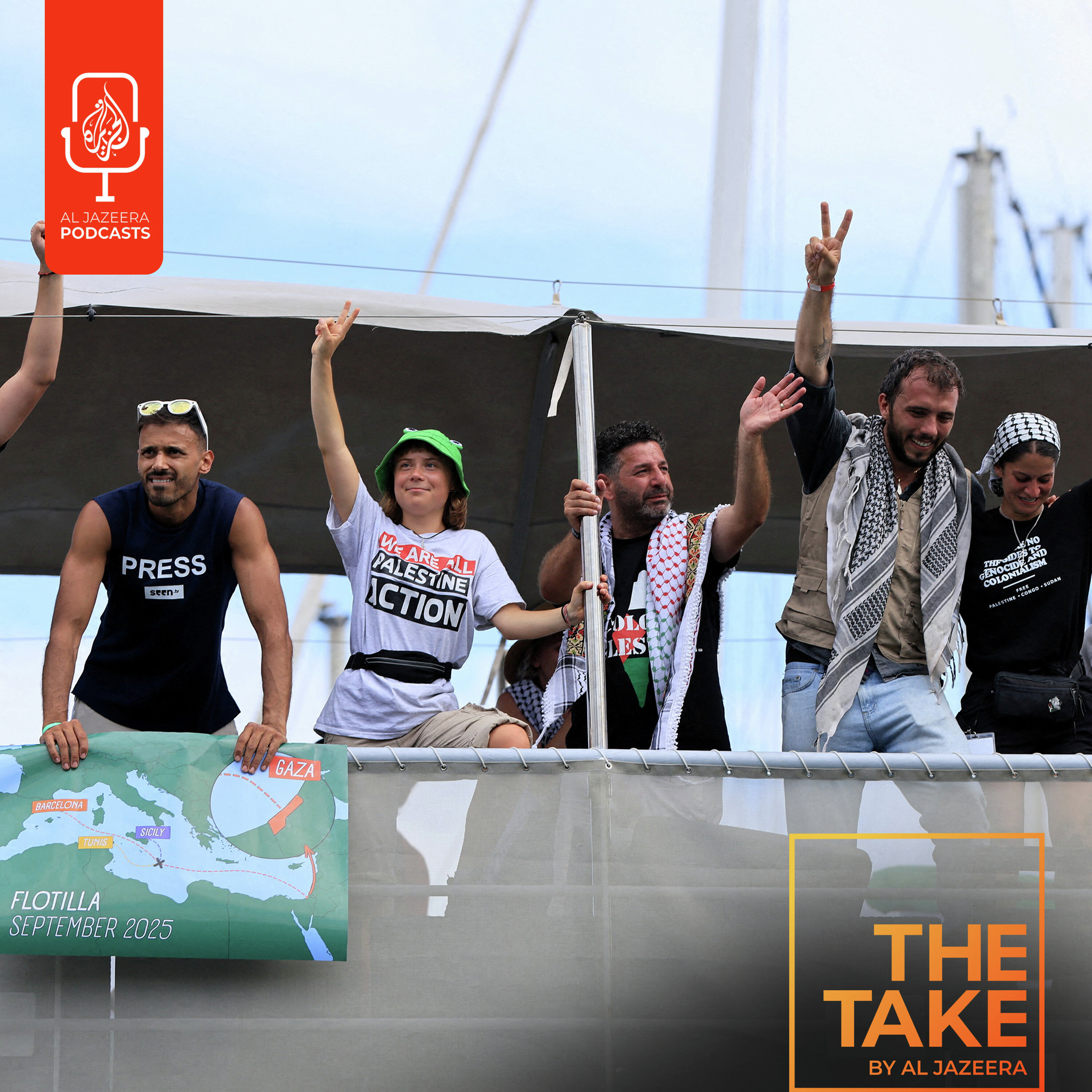 500 activists sailed toward Gaza. This is what happened. episode artwork